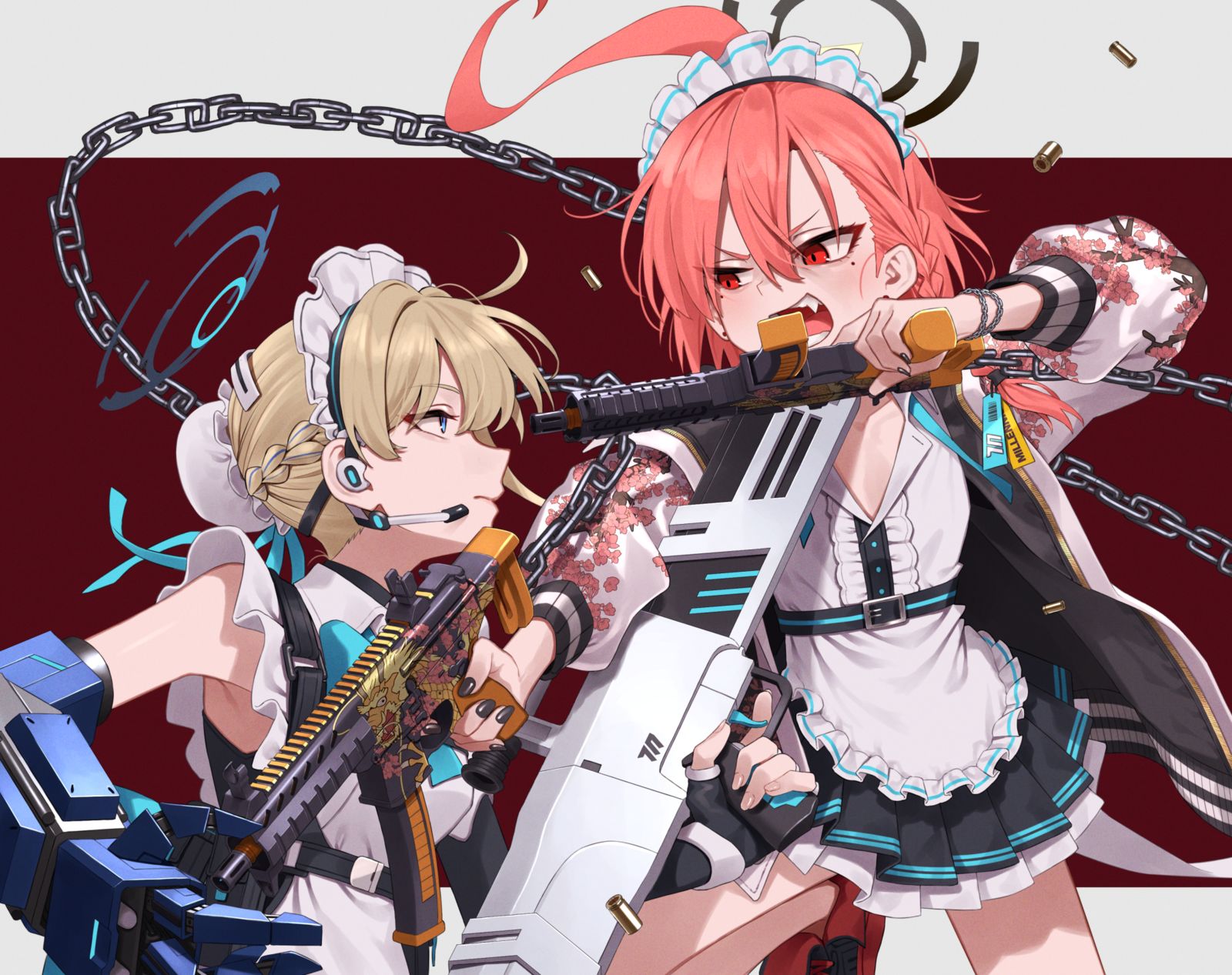 メイドvsメイド-碧蓝档案美甘宁瑠