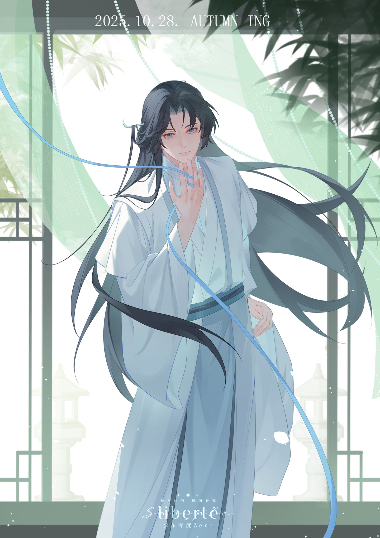 古风竖插-古风插图