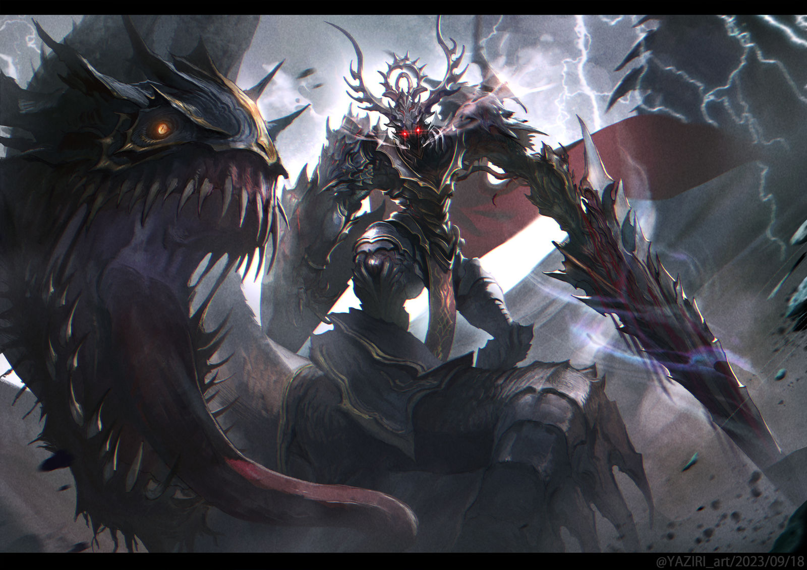 裏切りの龍騎士-怪兽创造物