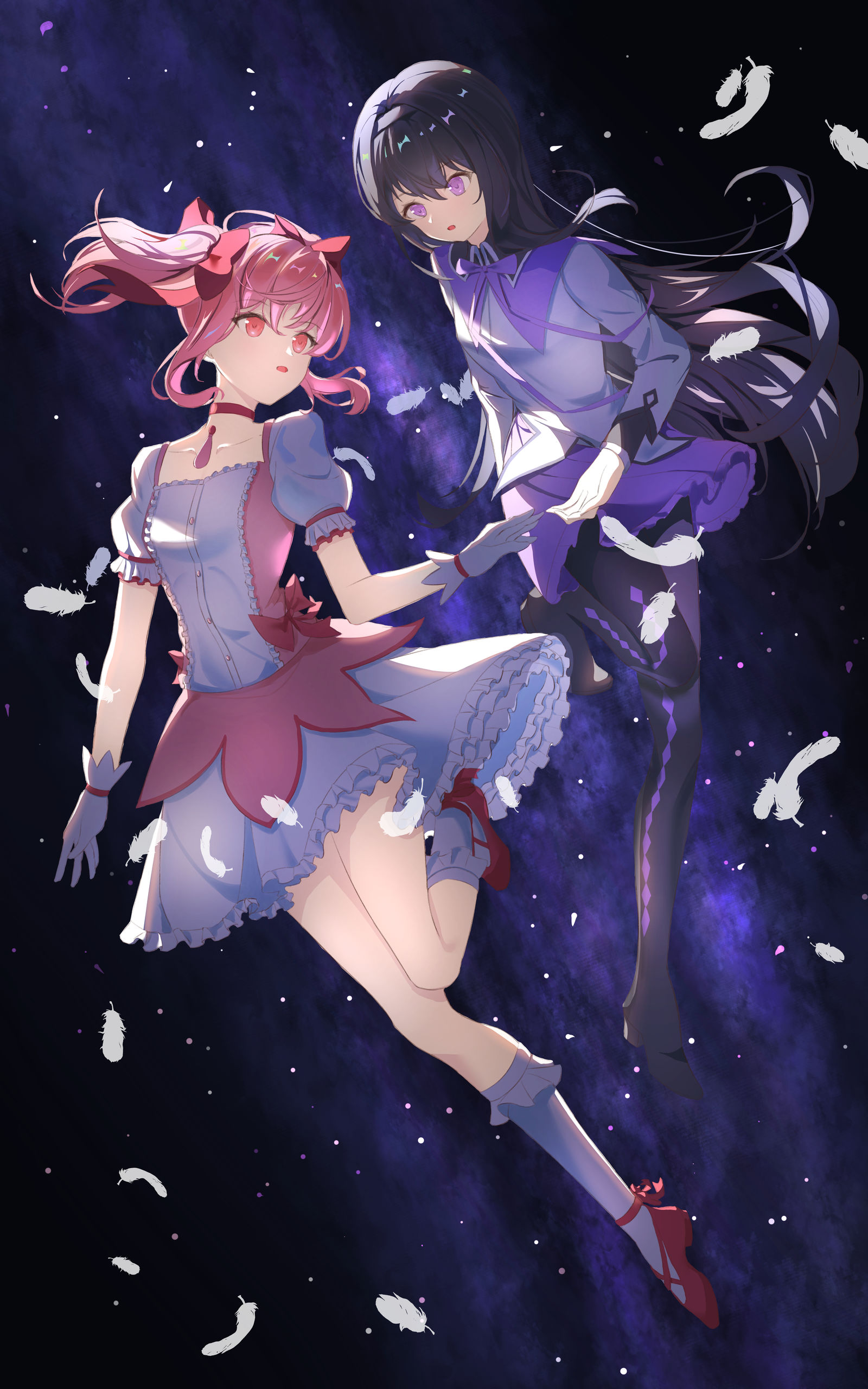 魔法少女小圆头像同人高清图