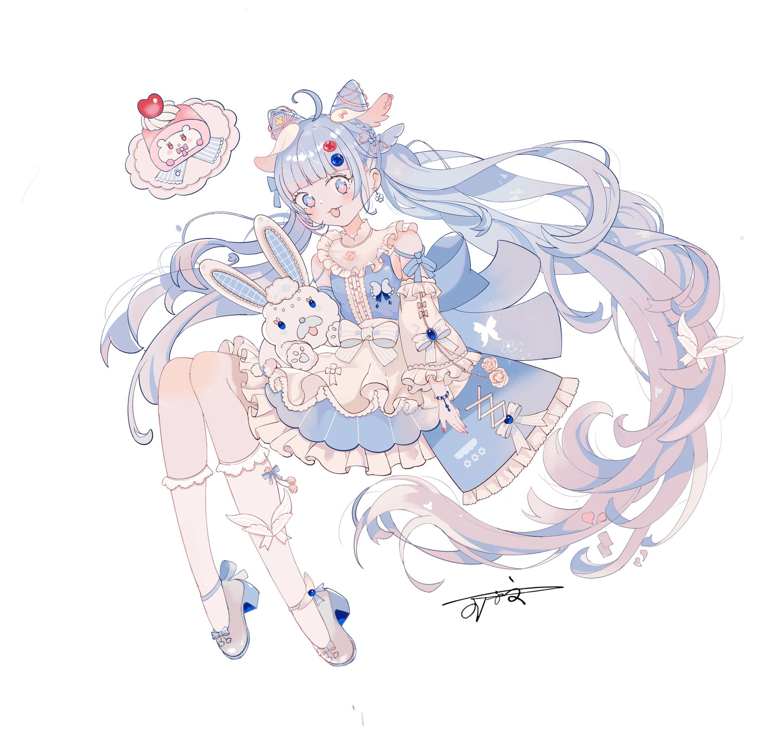 我画的女儿，变成周边了！头像同人高清图