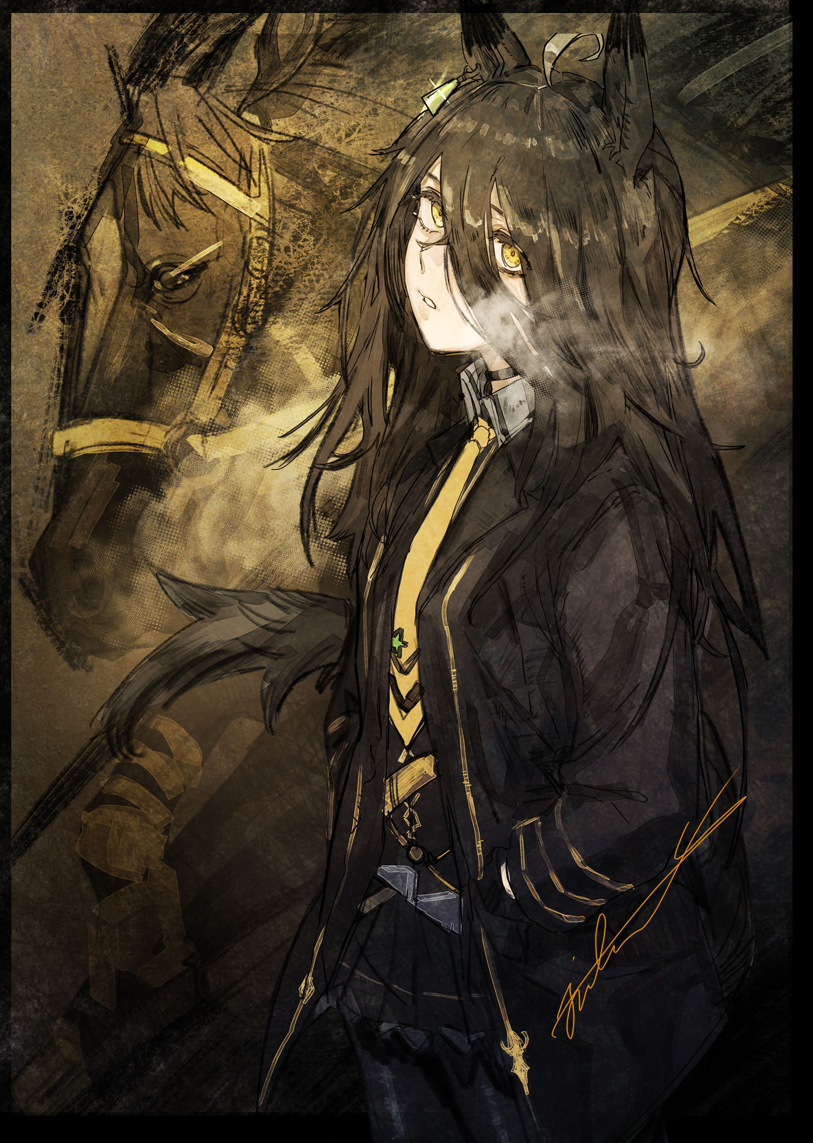 マンハッタンカフェ插画图片壁纸