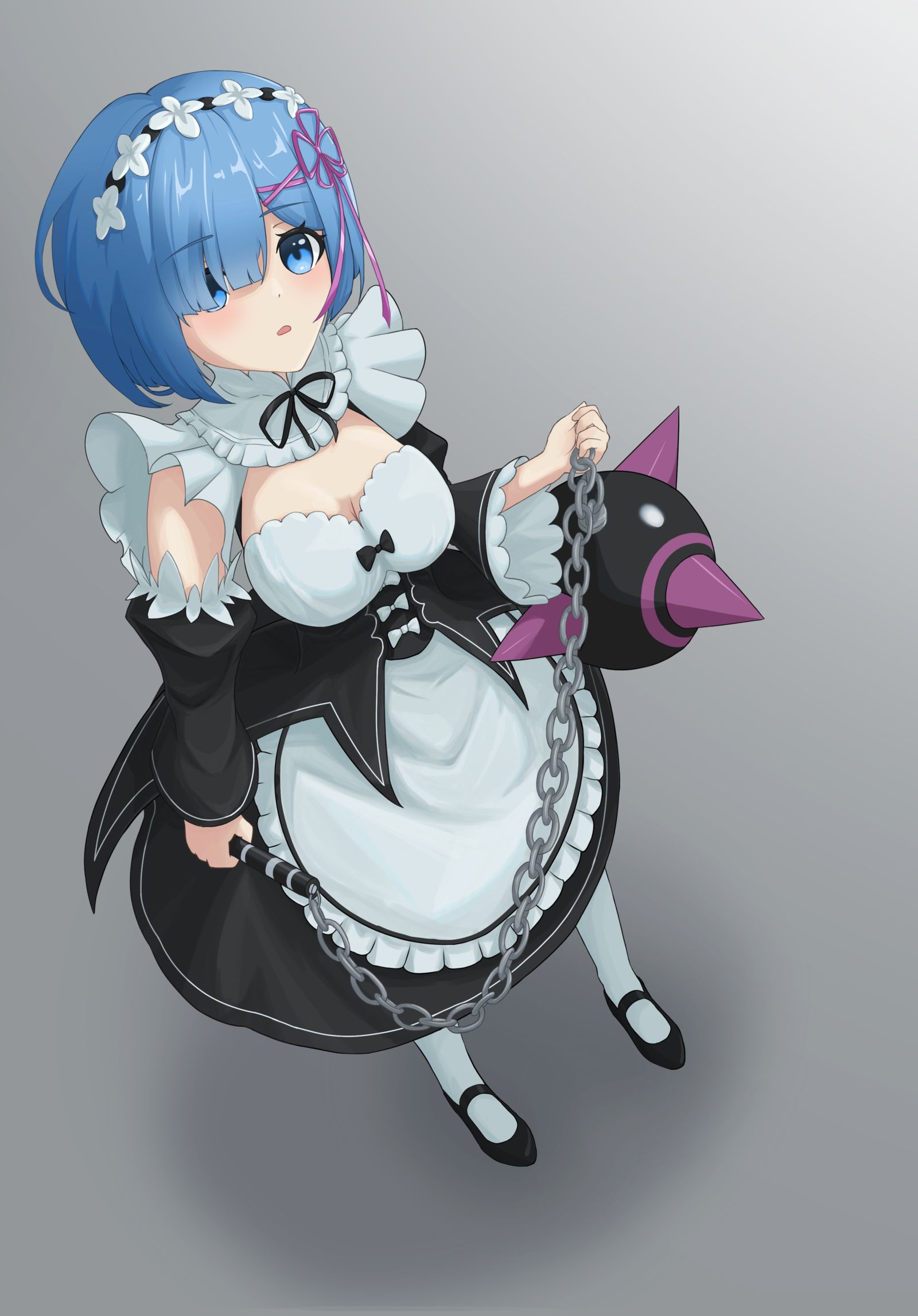 蕾姆插画图片壁纸