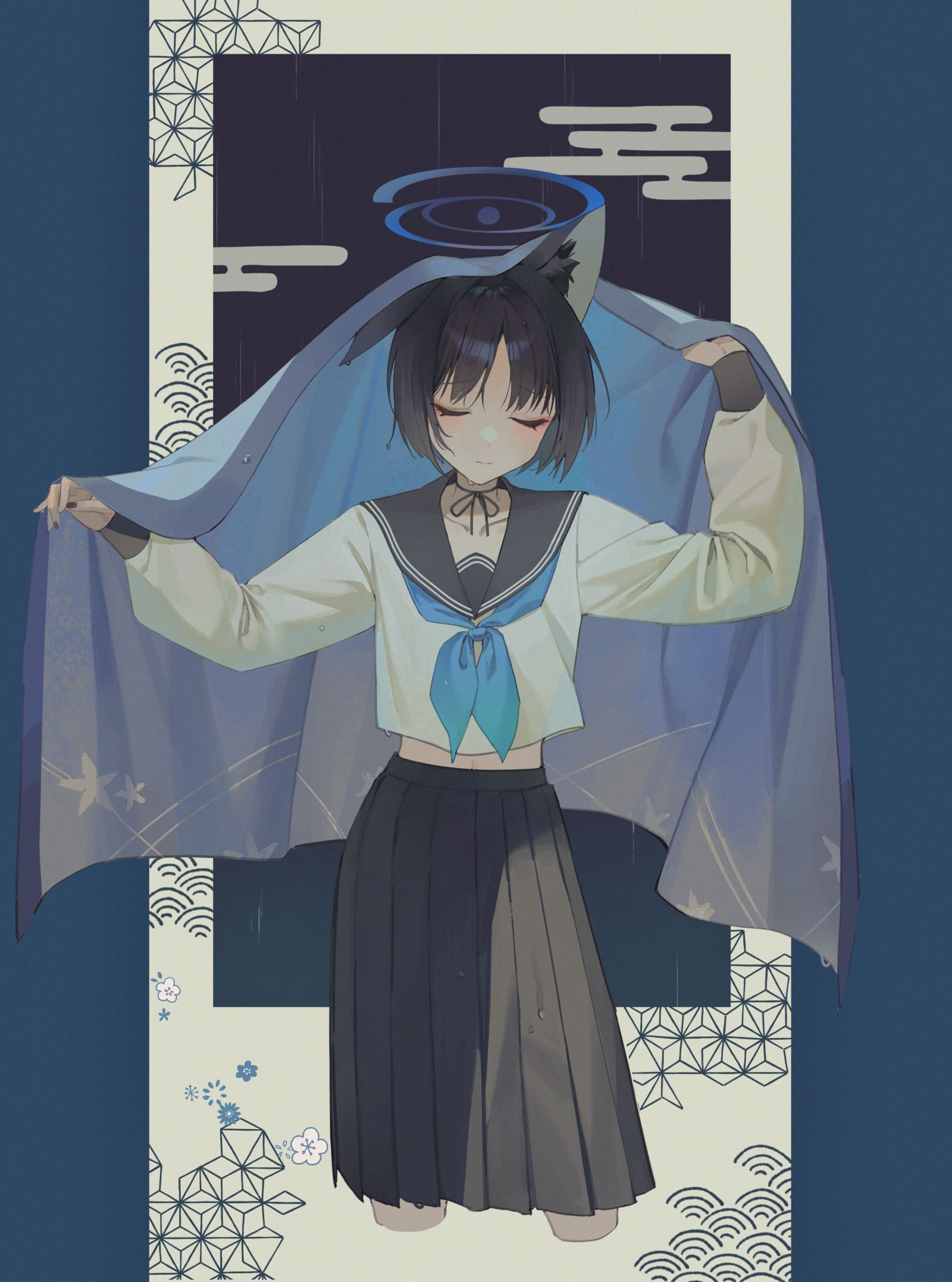 キキョウ插画图片壁纸