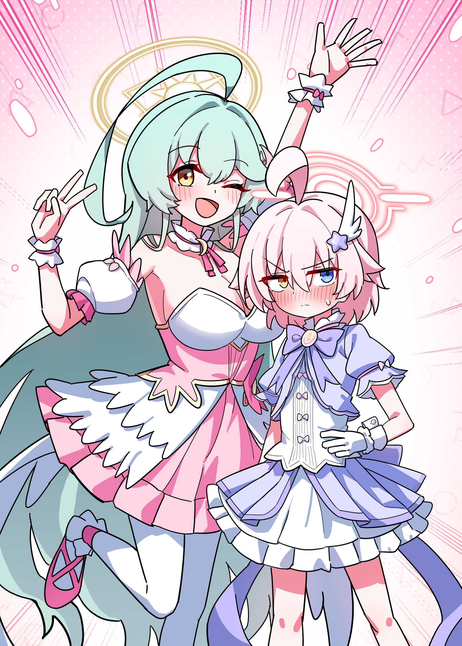 마법소녀插画图片壁纸