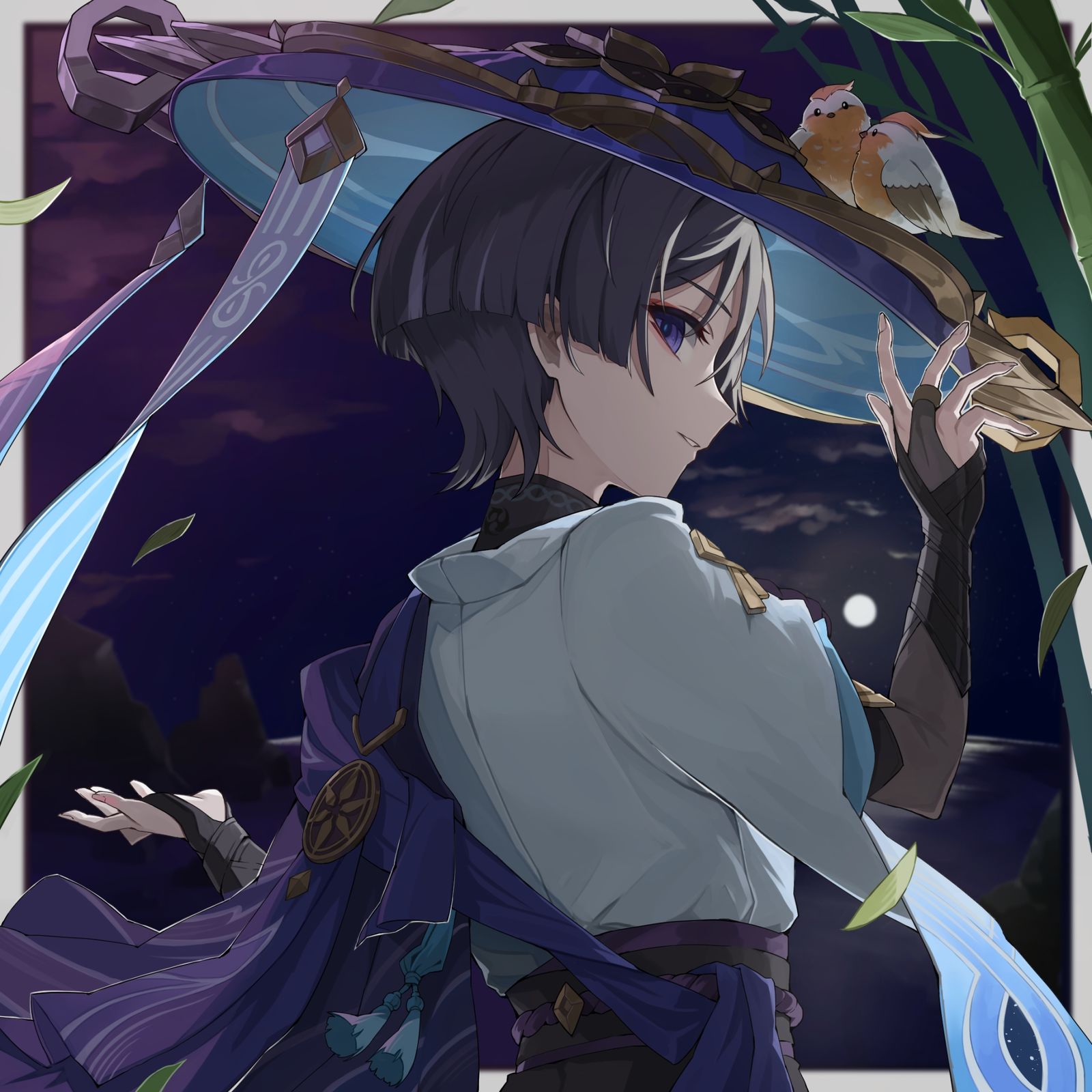 放浪者插画图片壁纸