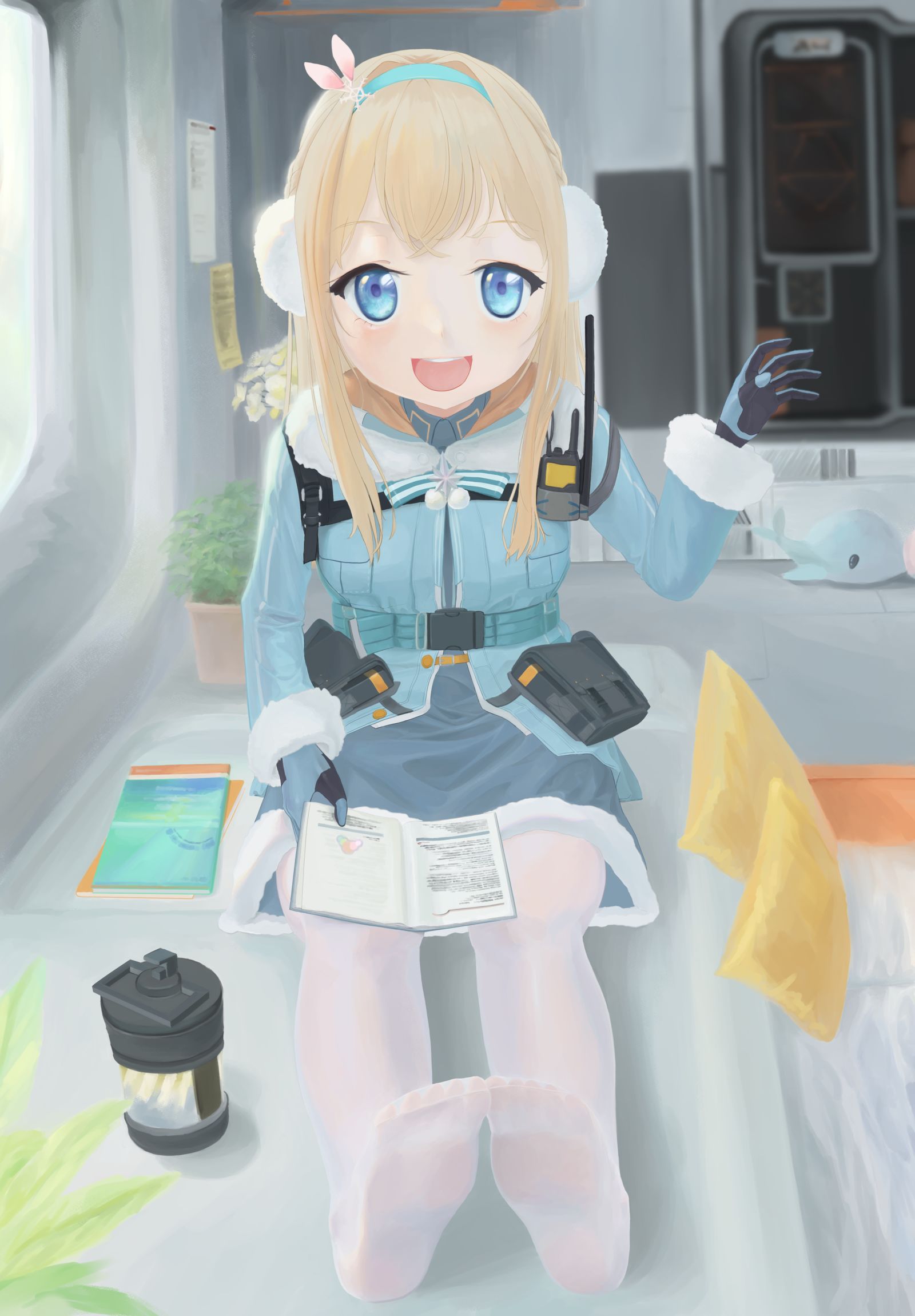 休息室的索米-少女前线同人索米(少女前线)