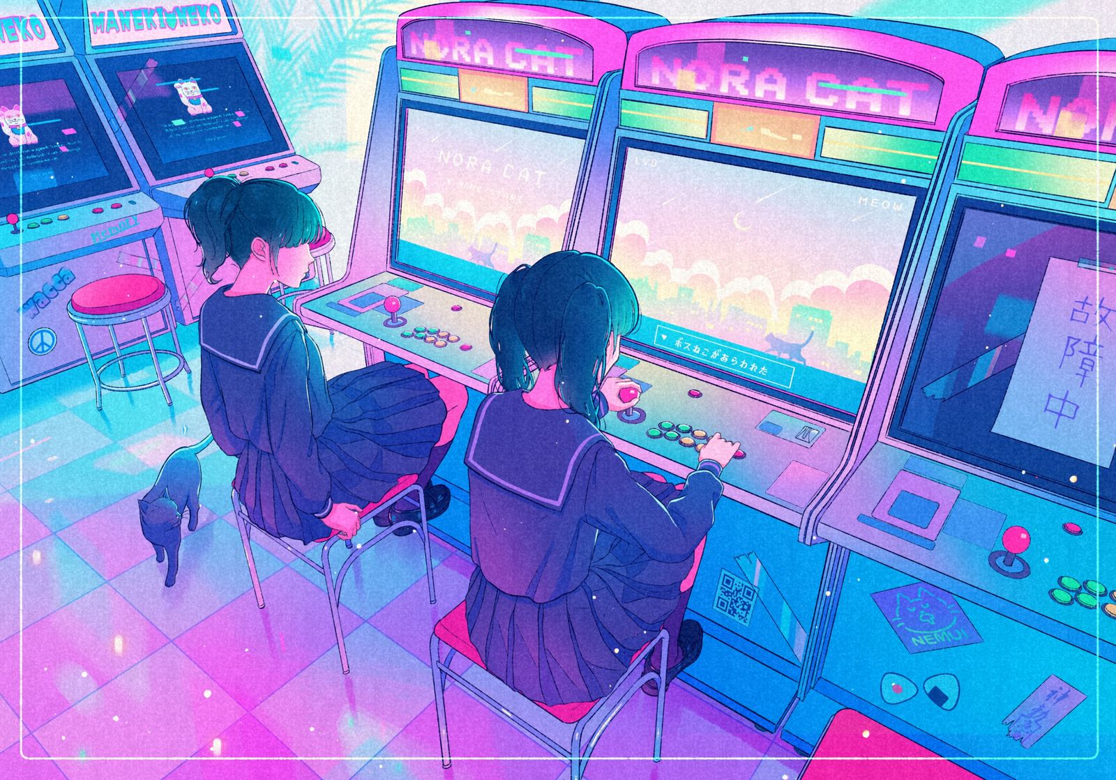 REPLAY插画图片壁纸