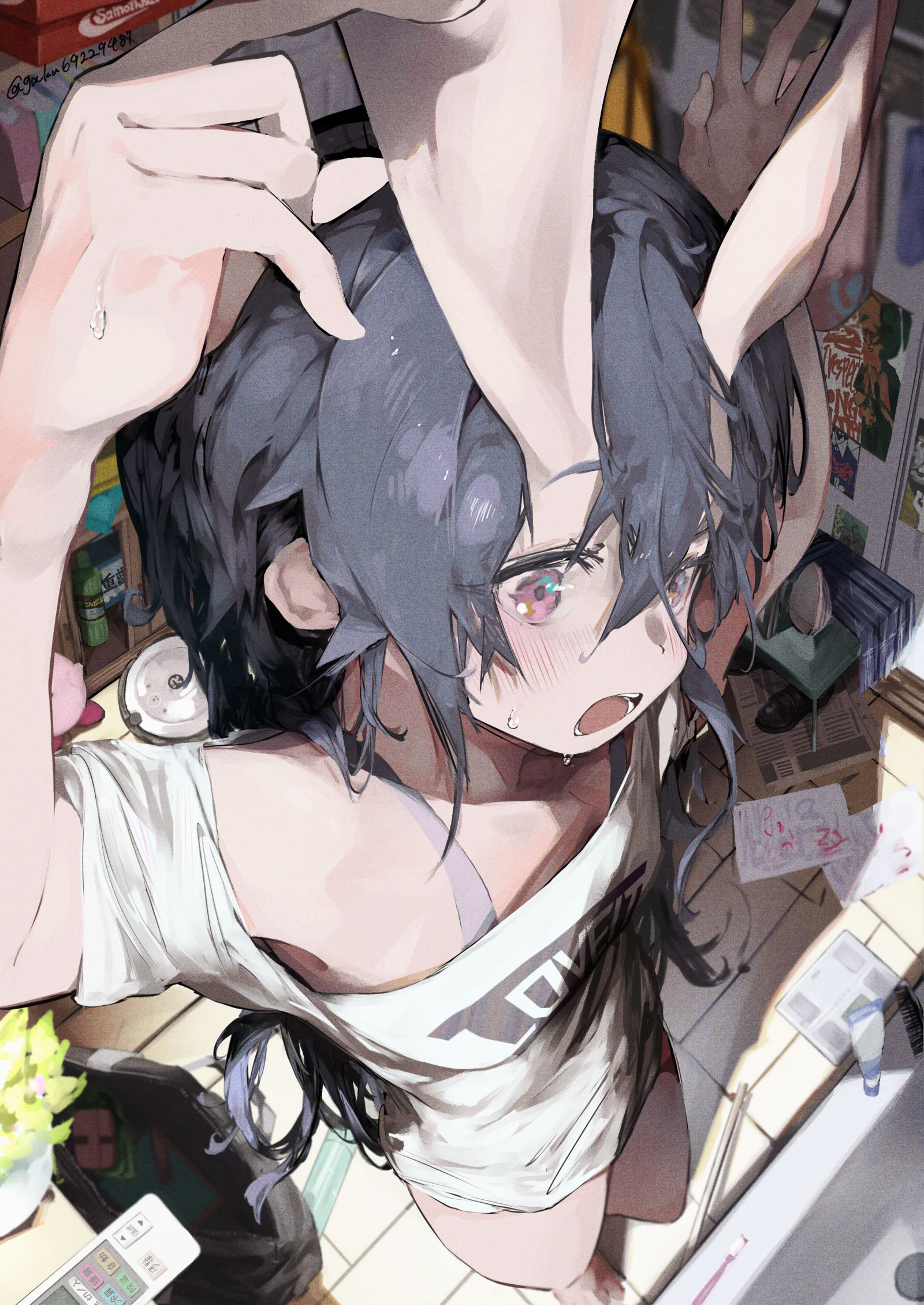 朝起きたらうさ耳が生えてた女子高生 1插画图片壁纸