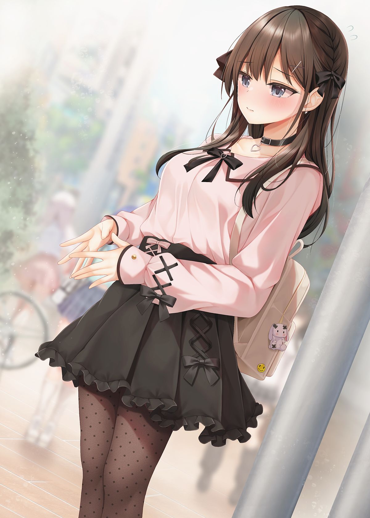 頑張ってネットで調べておしゃれした地方から出てきた内気な子头像同人高清图