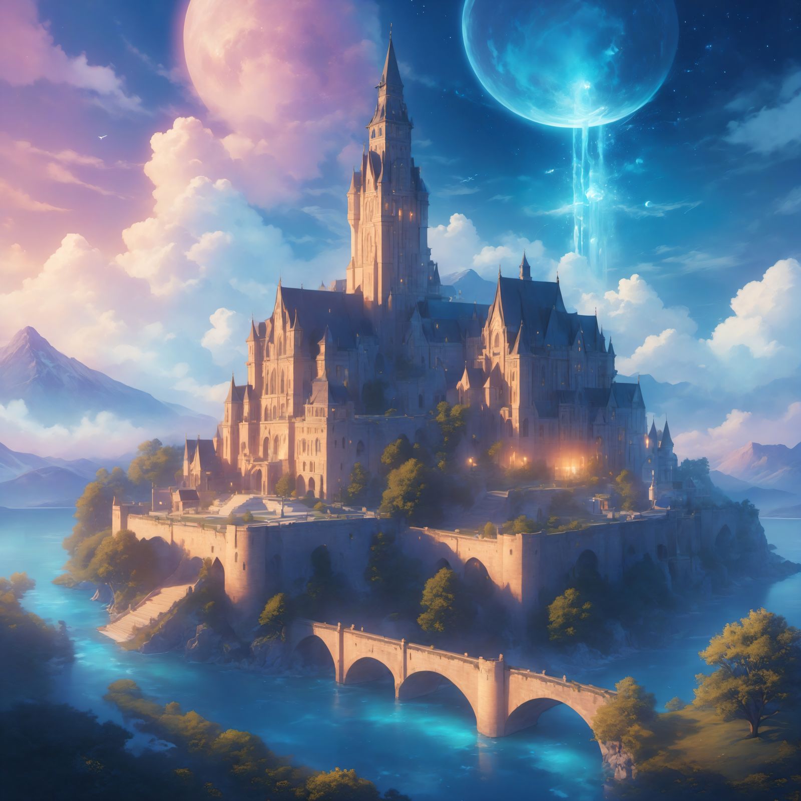 风景插画图片壁纸