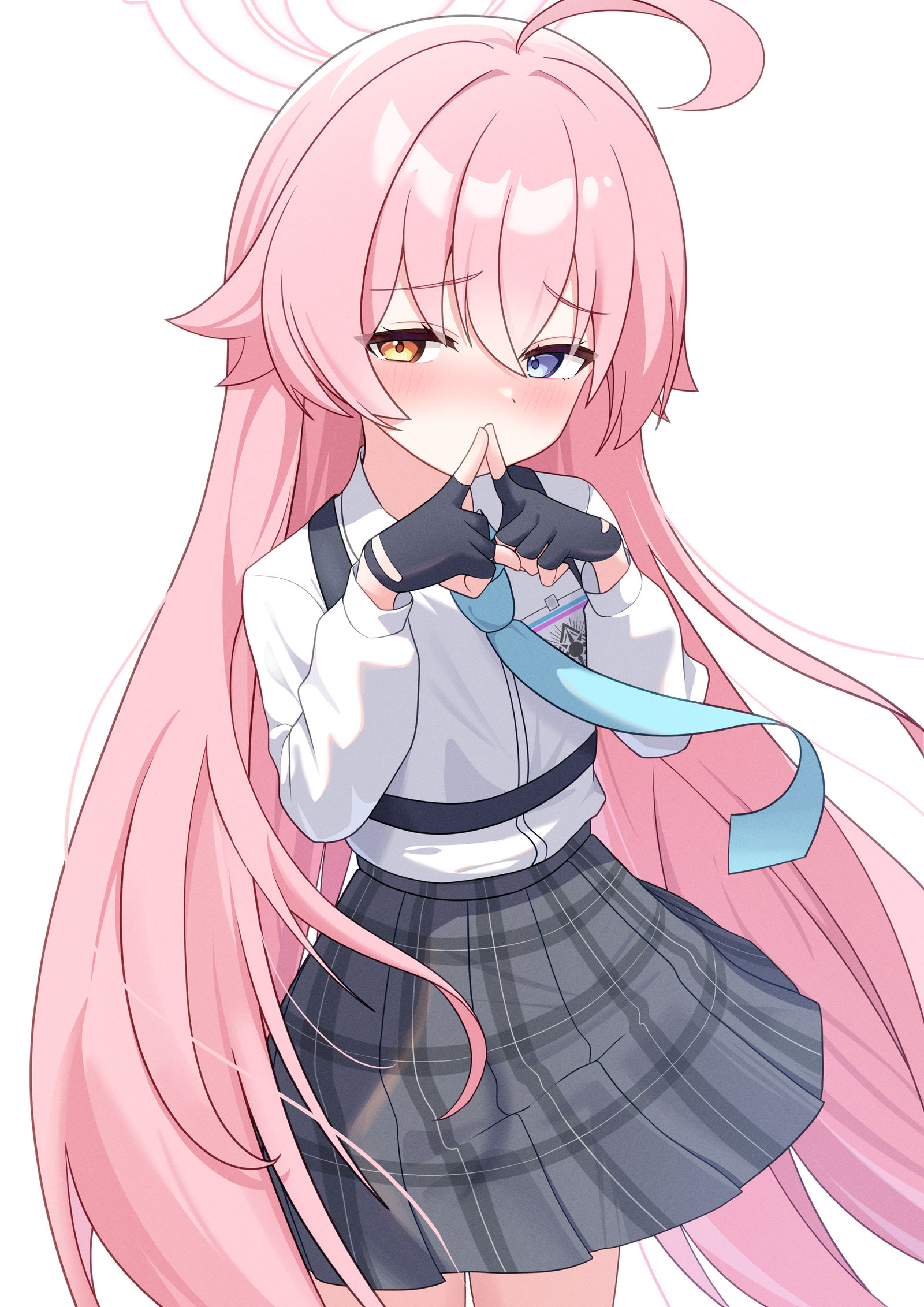 照れホシノ头像同人高清图