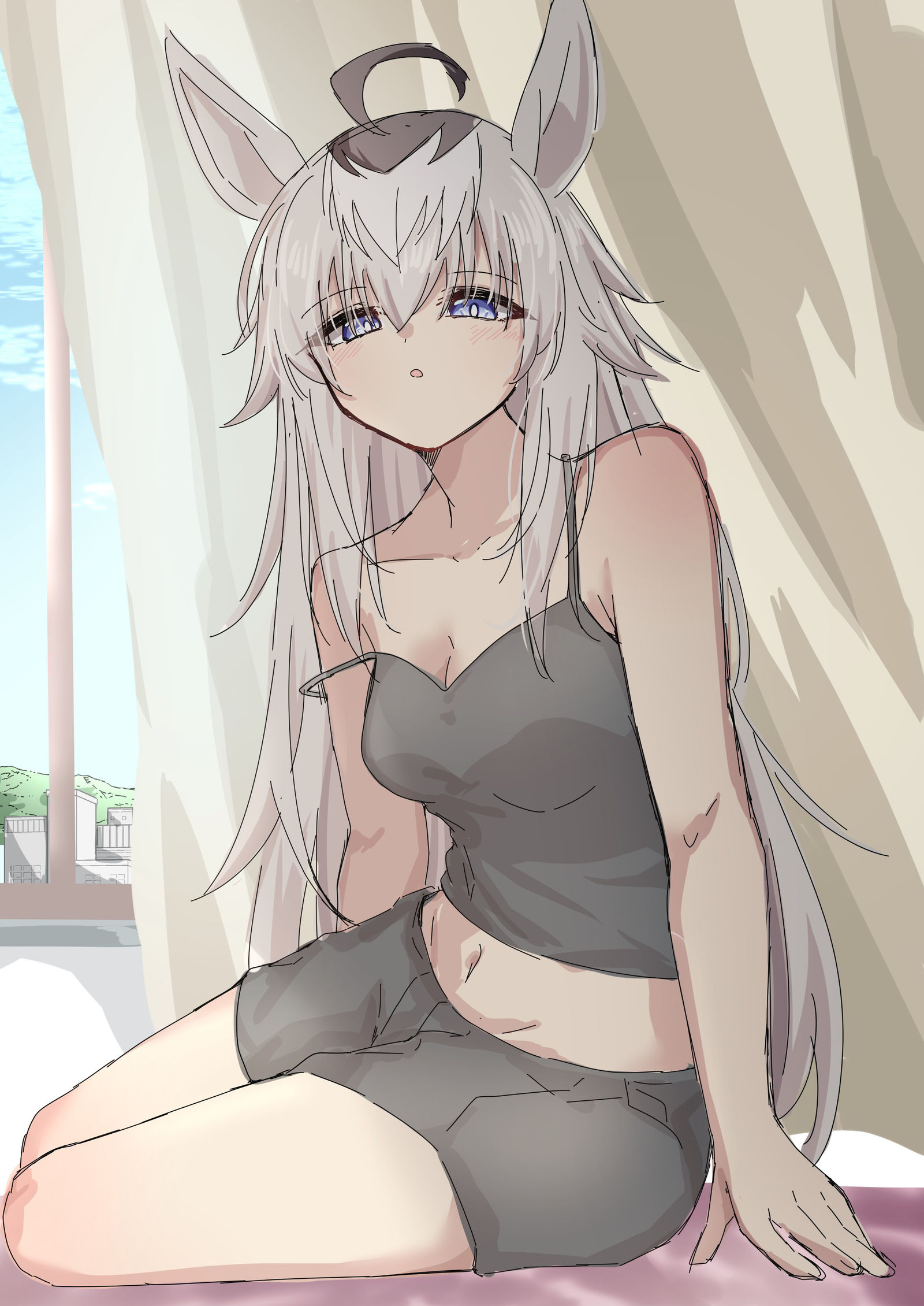 キャミソールオグリ插画图片壁纸