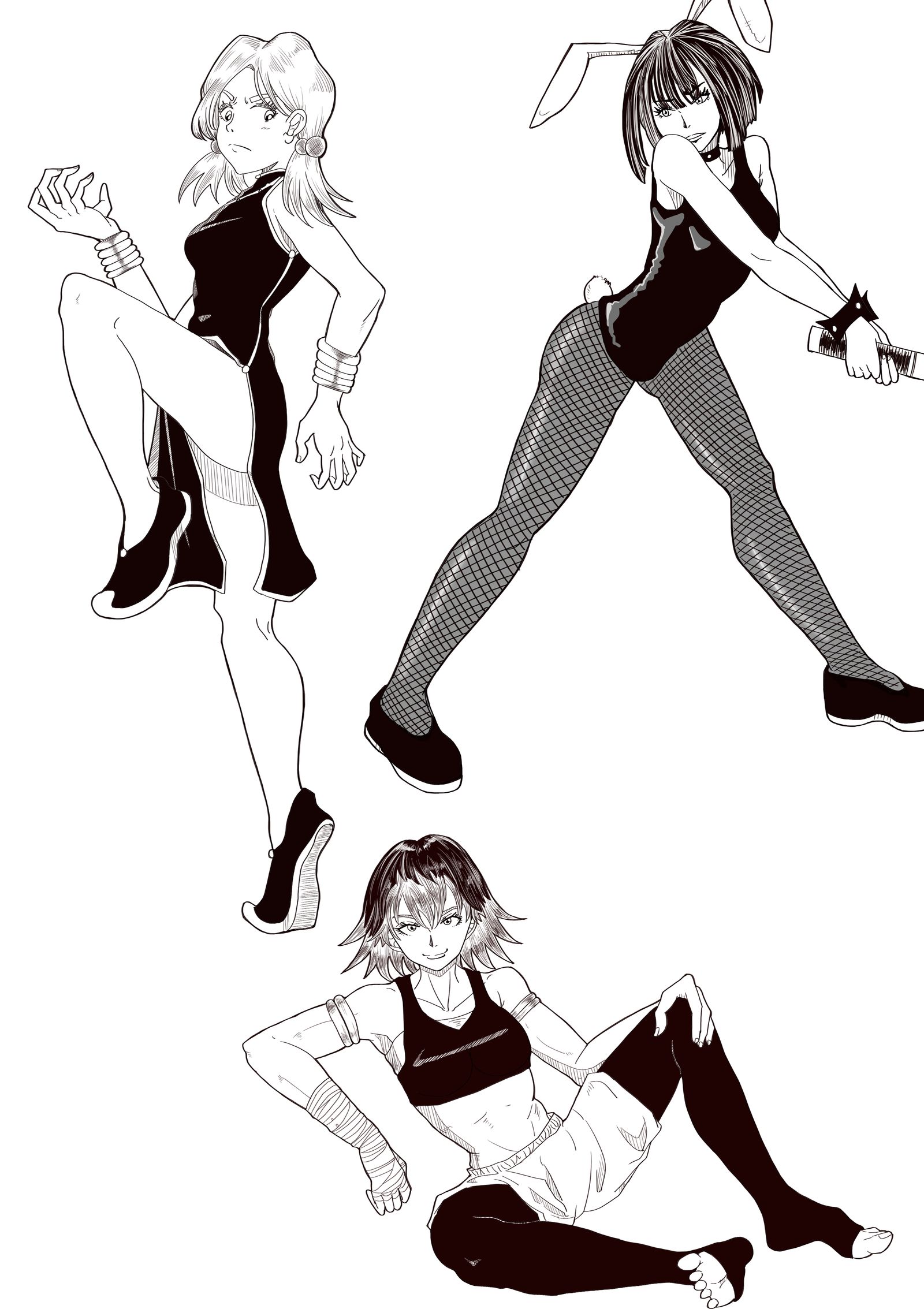 黑白练习09头像同人高清图