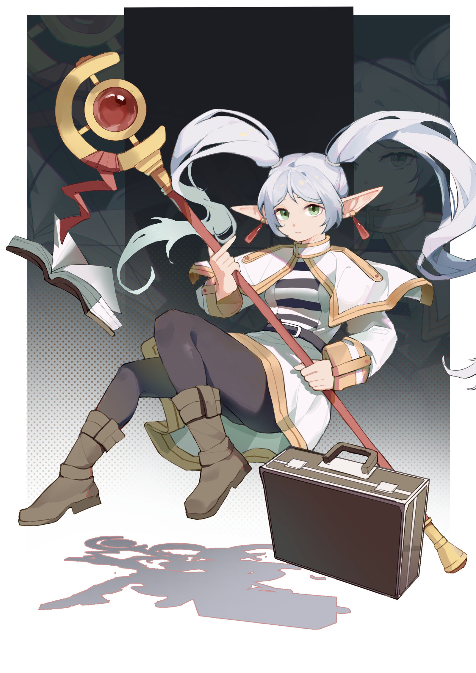 芙莉莲头像同人高清图