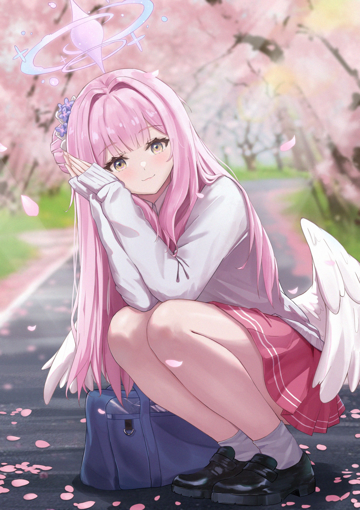 SAKURA聖園ミカ-圣园弥香魅惑的大腿