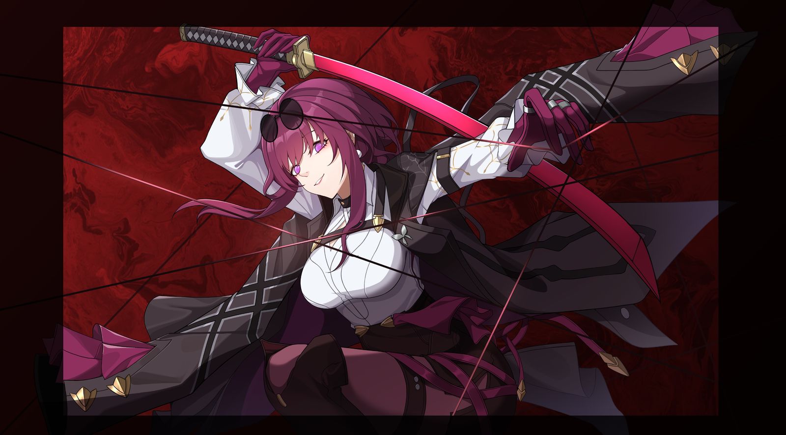 卡夫卡头像同人高清图