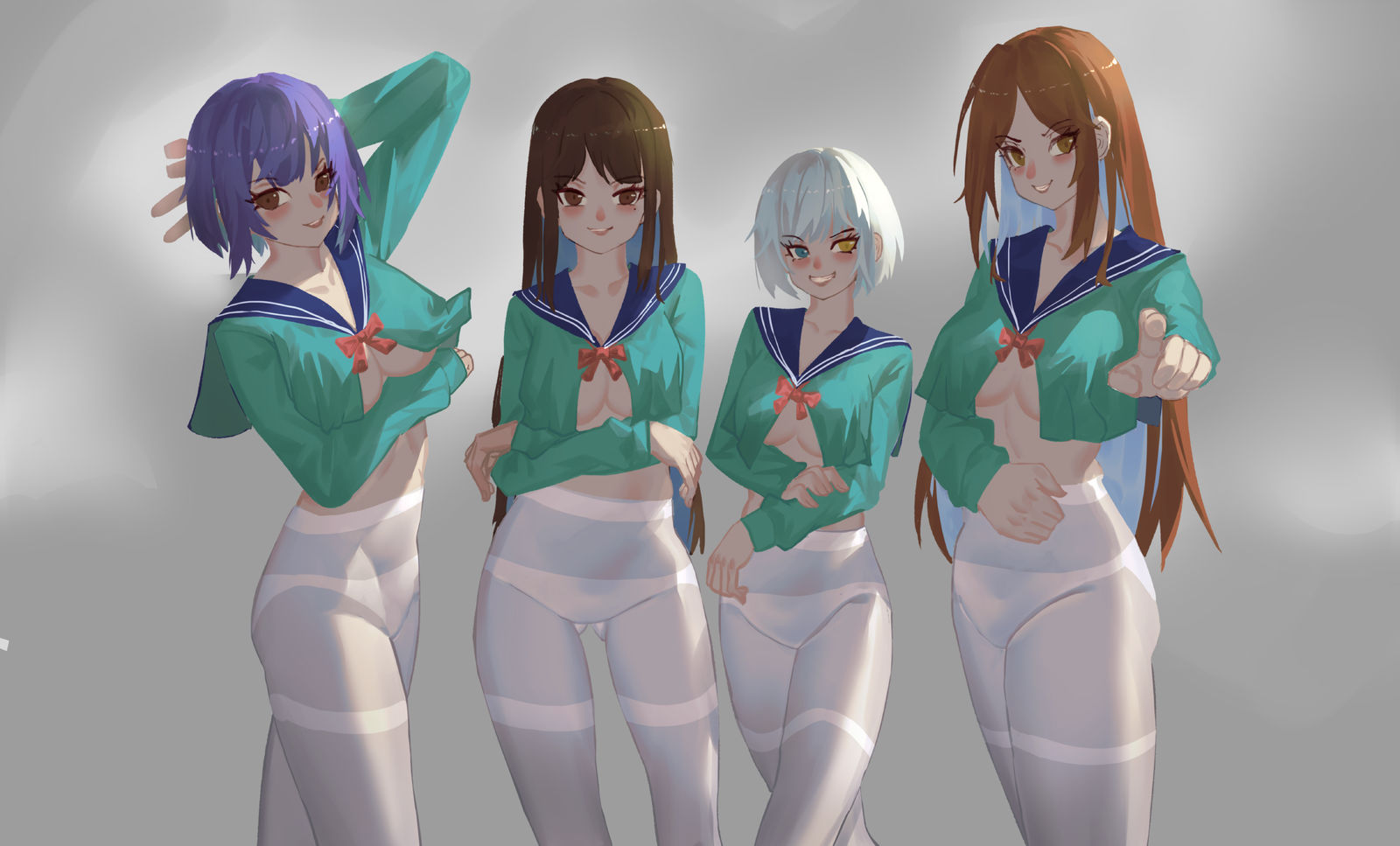 强劲的mygo四人头像同人高清图