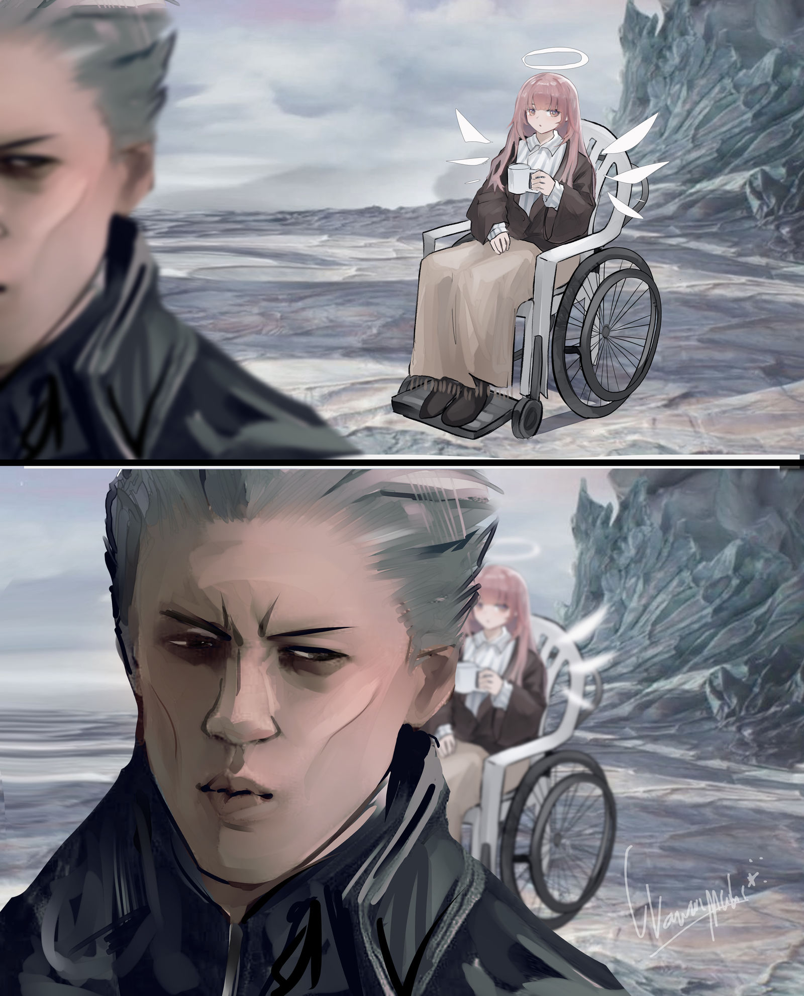 Run.插画图片壁纸