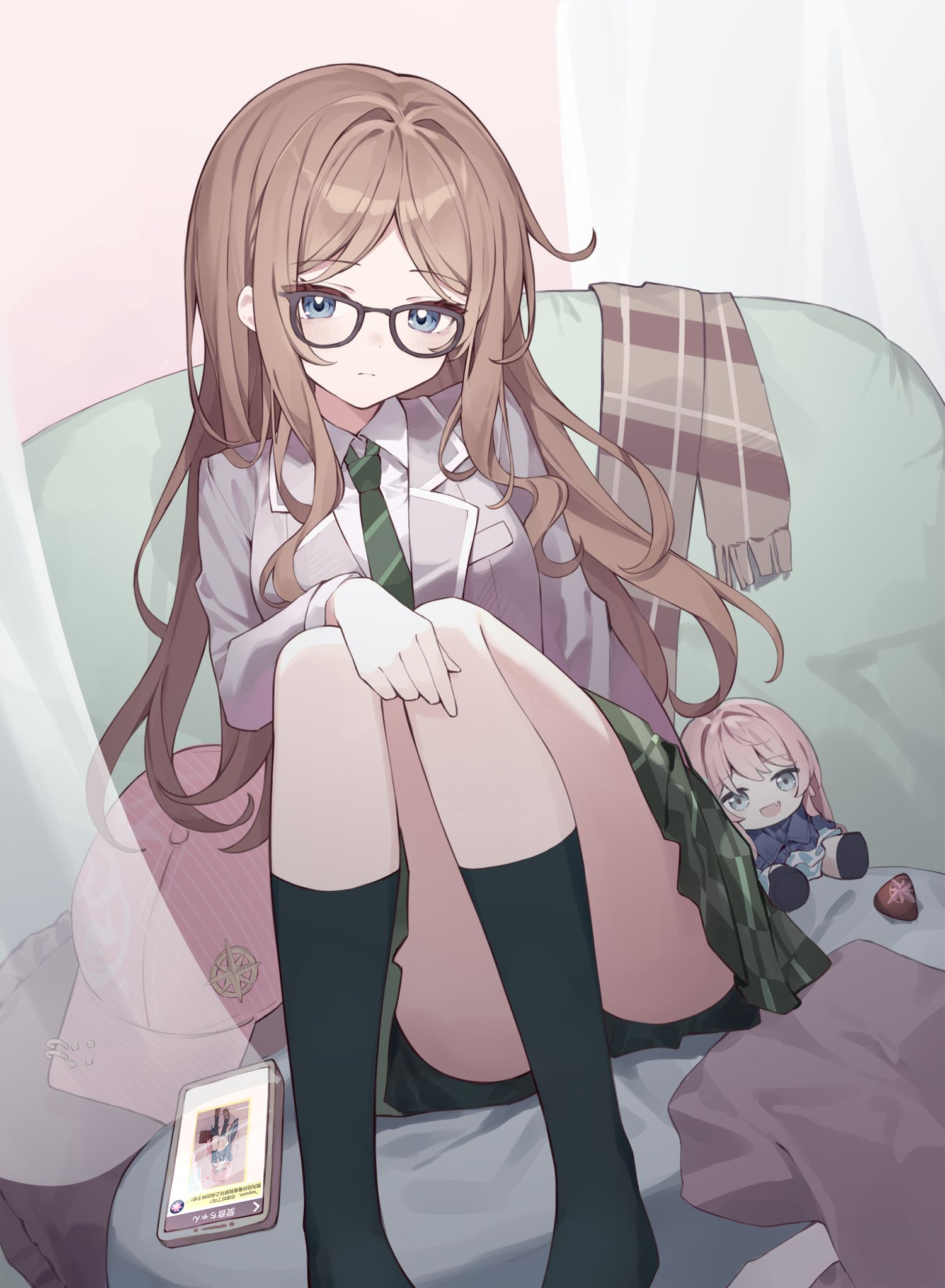 soyo，但是cos爱音头像同人高清图