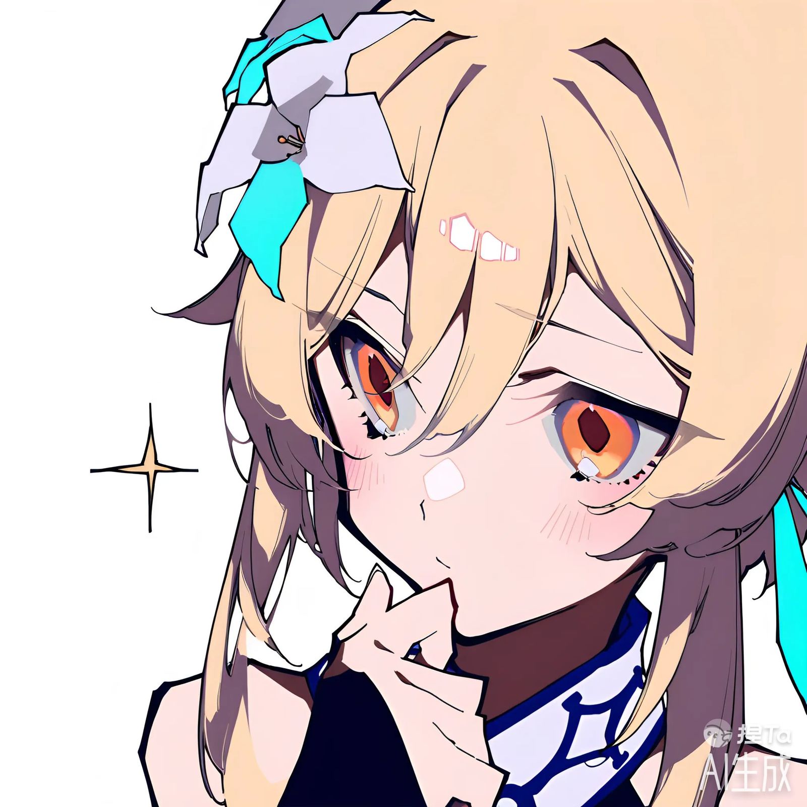 原神荧妹头像同人高清图