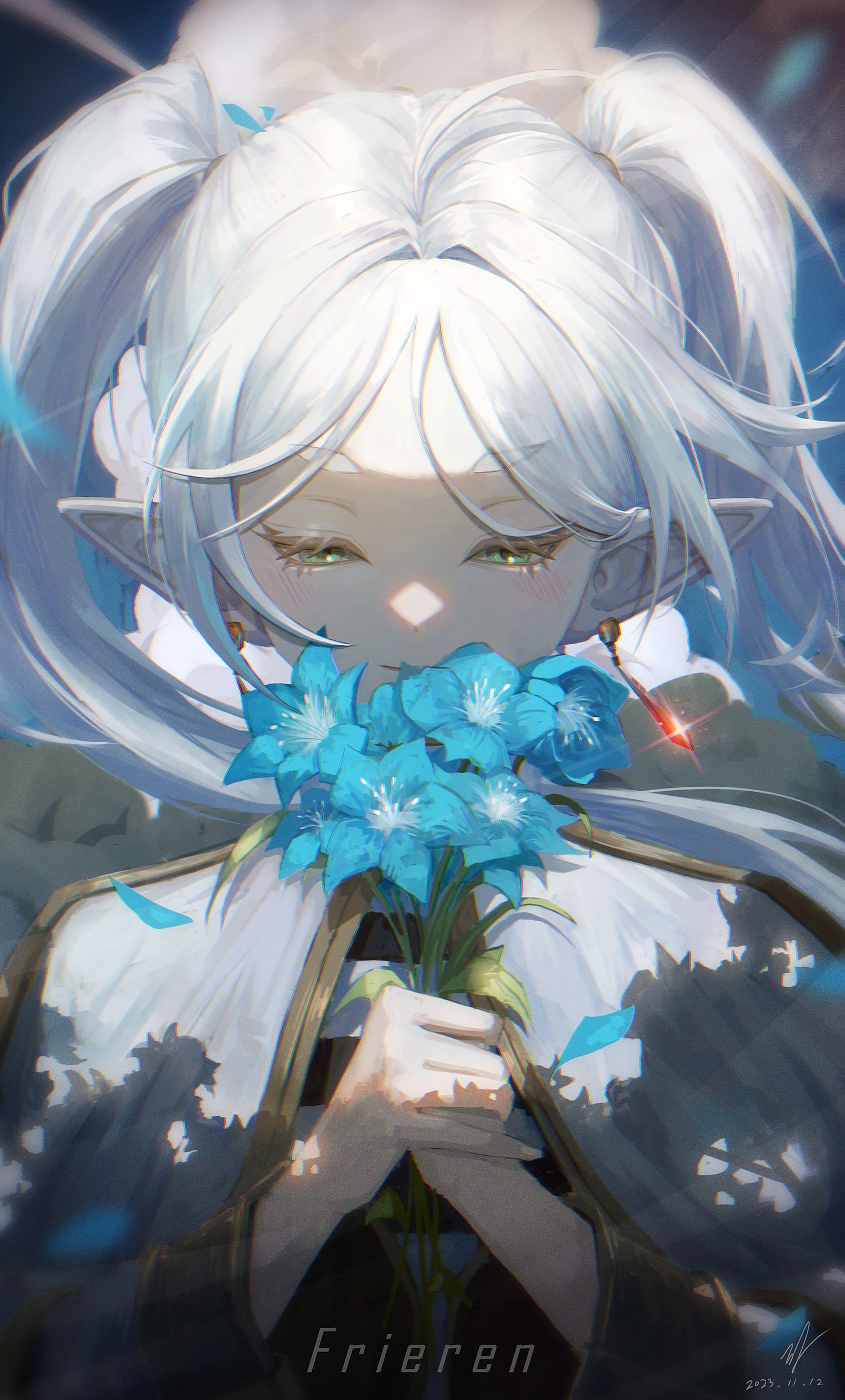 Frieren插画图片壁纸