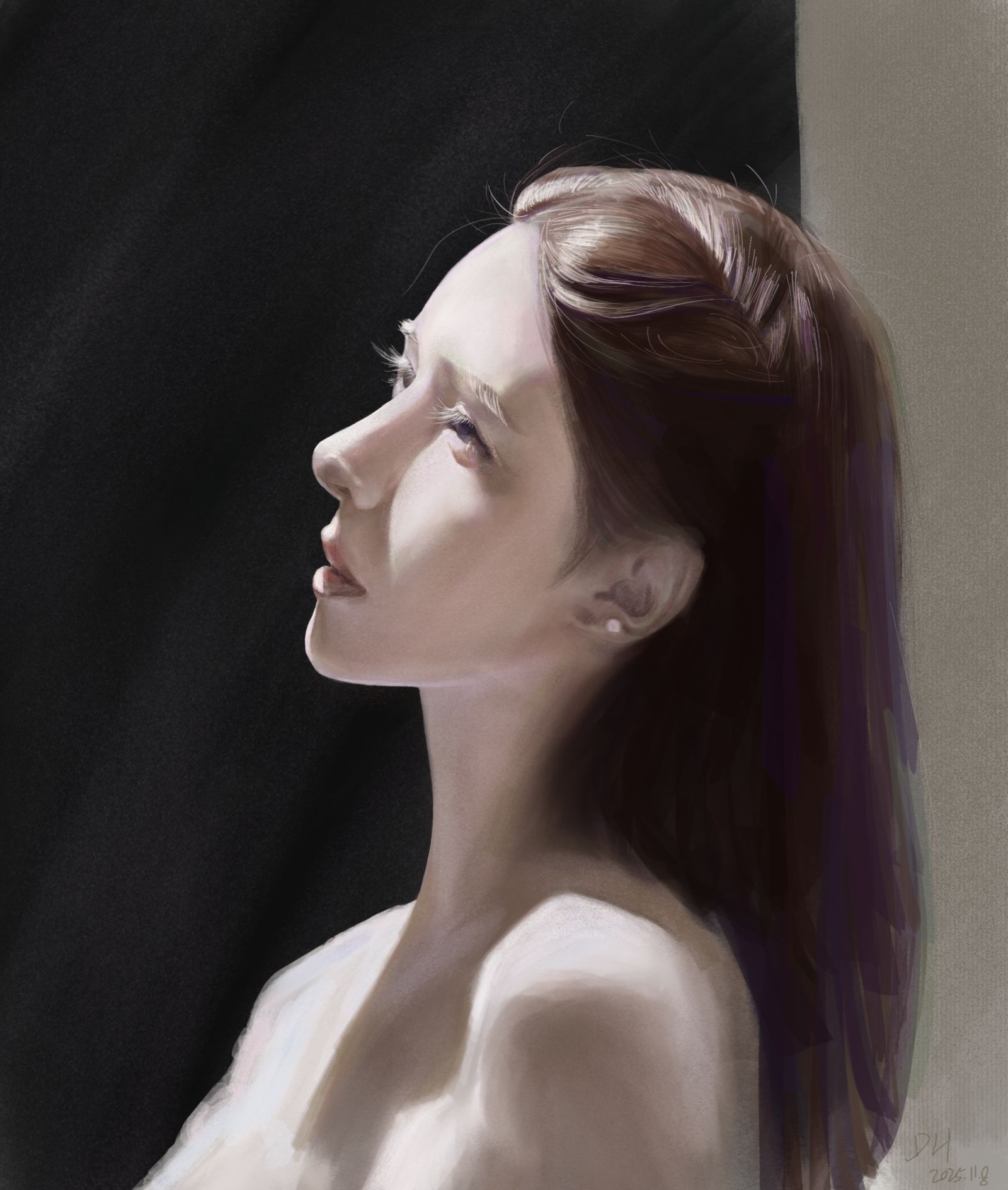 仰望-厚涂厚涂厚涂头像厚涂头像约稿