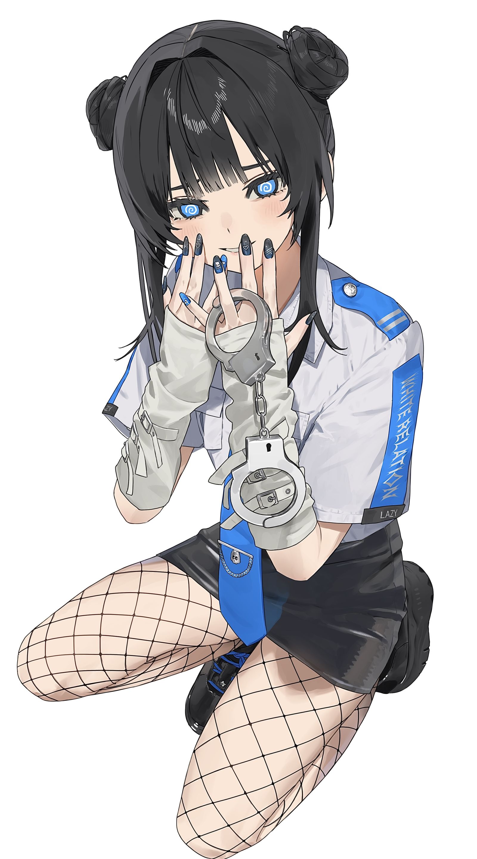 はい、逮捕でーす插画图片壁纸