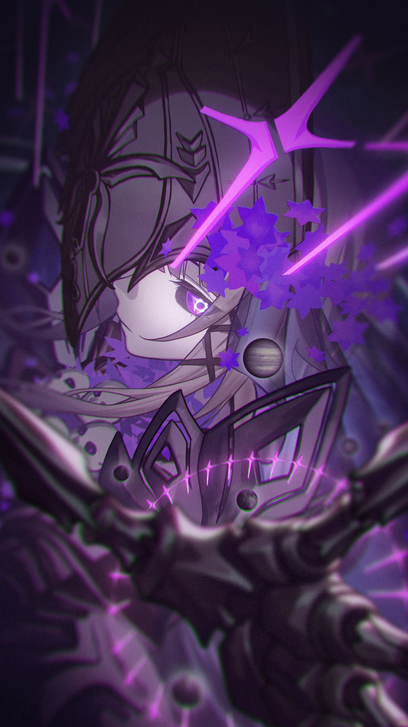 浮光映影：「魔女之夜·大黑·墓」头像同人高清图