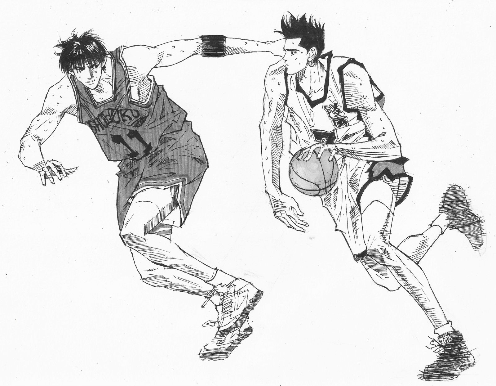 摸个仙道流川头像同人高清图