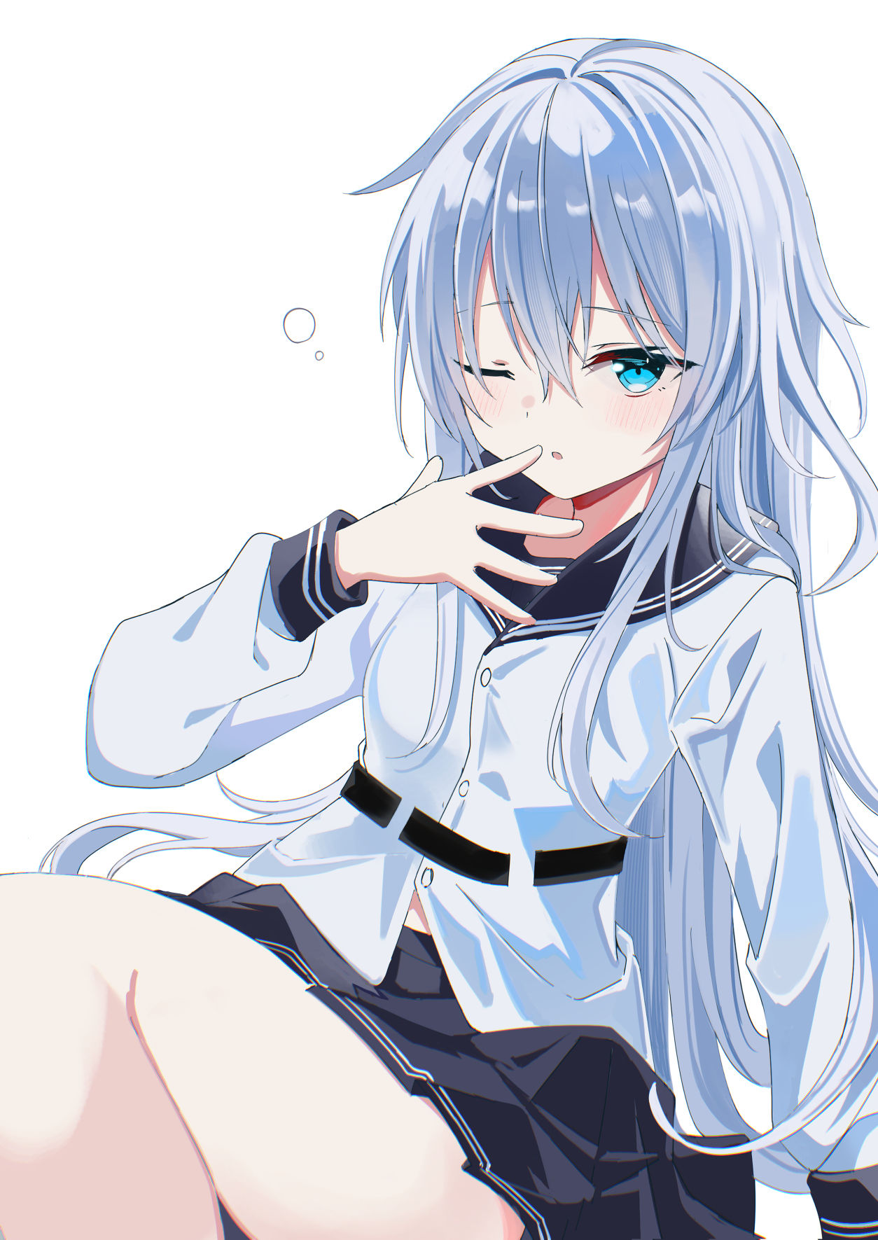 寝起きヴェールヌイ插画图片壁纸