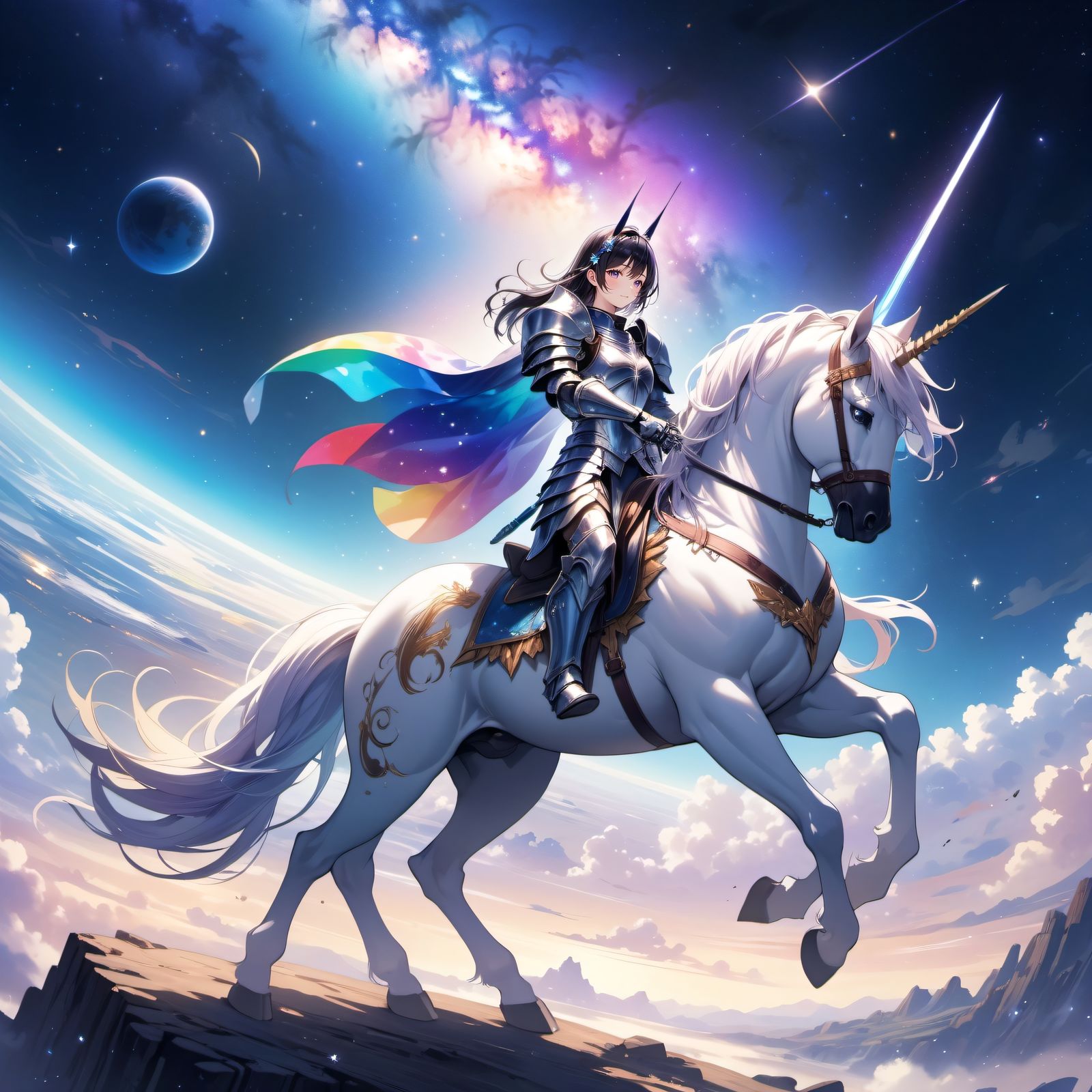 银鞍照白马，飒沓如流星，英姿飒爽的女将军头像同人高清图