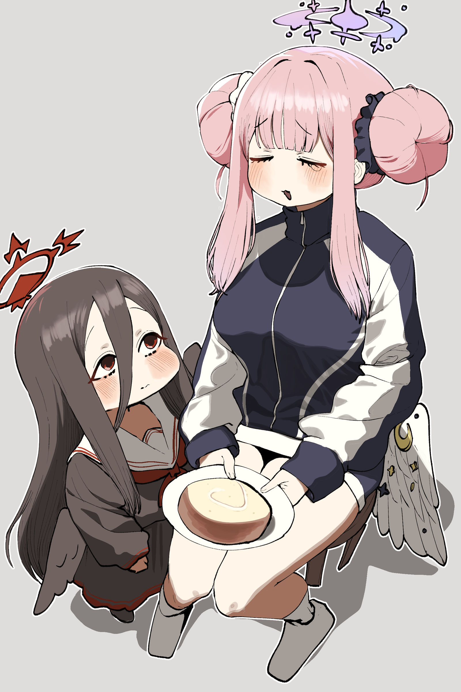 애기 정실부 하스미와 미카