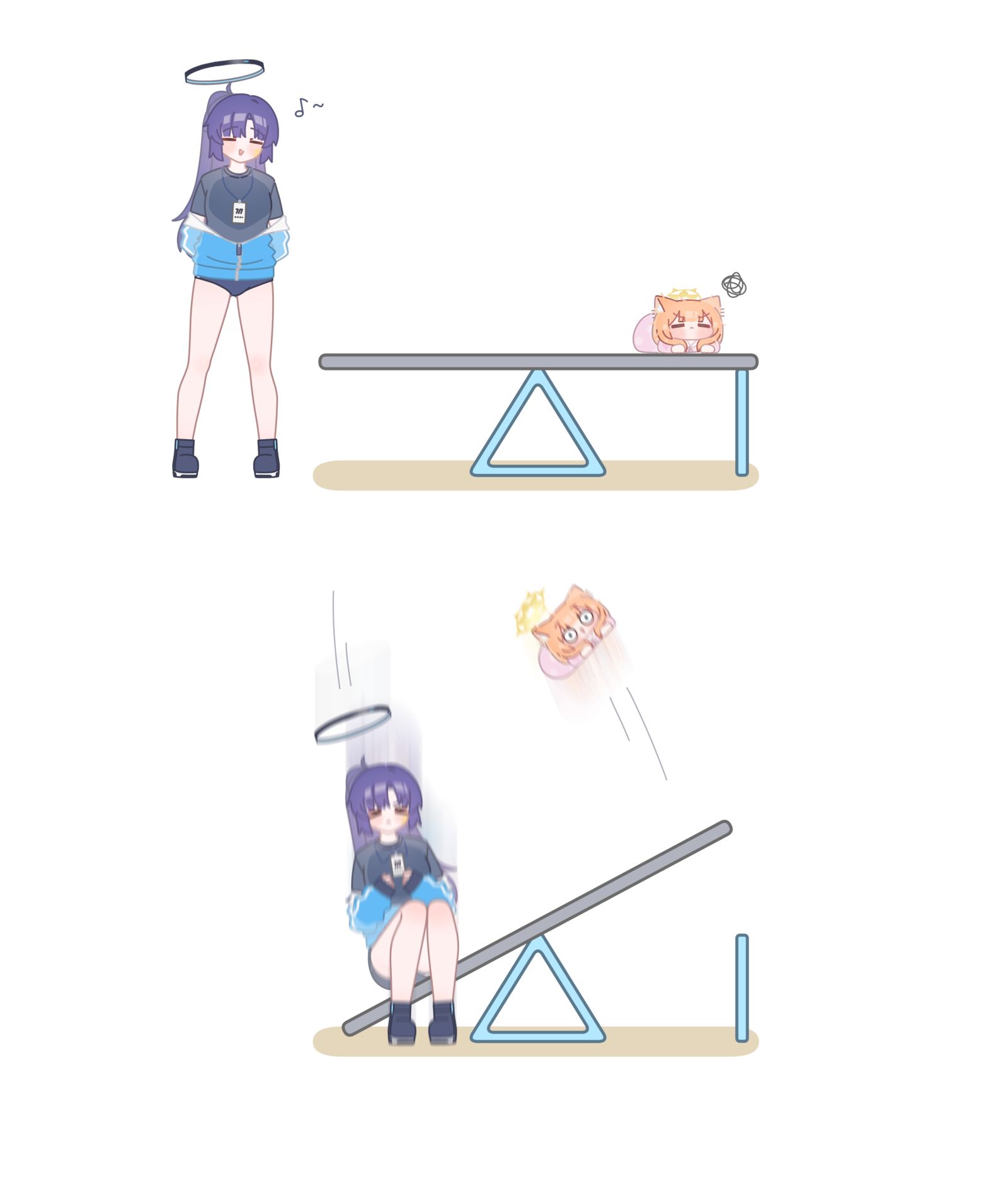 yuuka插画图片壁纸