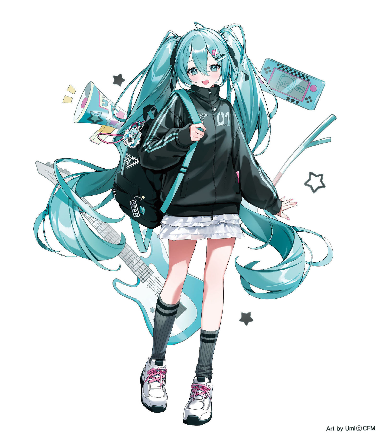 SPAO X 初音ミク コラボイラスト