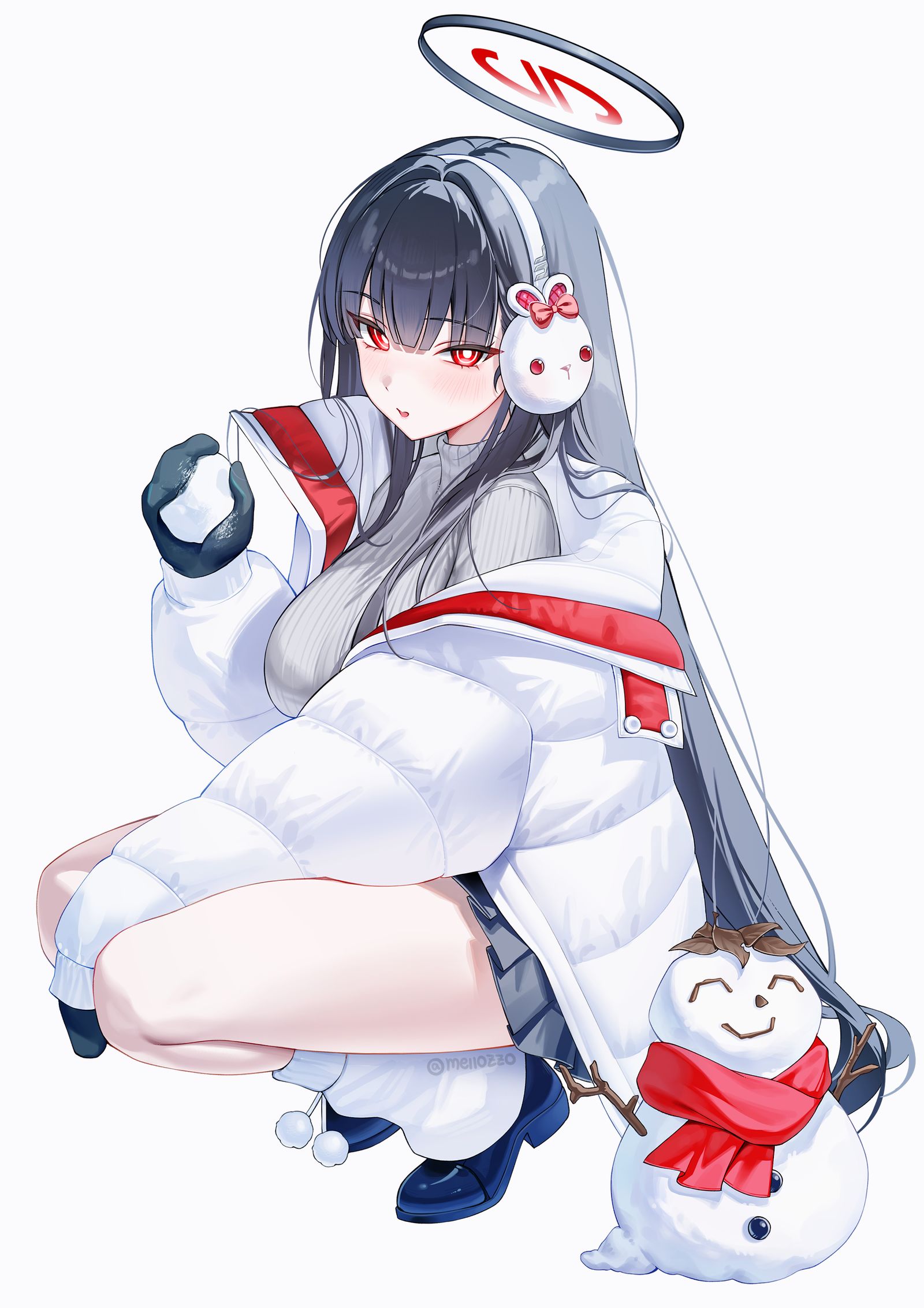 冬のリオ插画图片壁纸