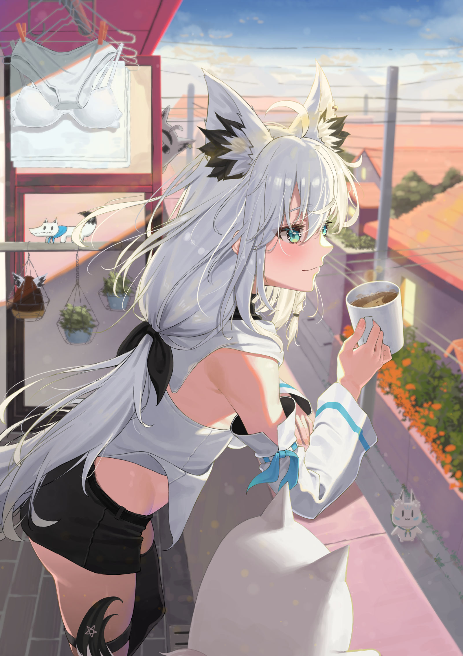 コーヒー插画图片壁纸