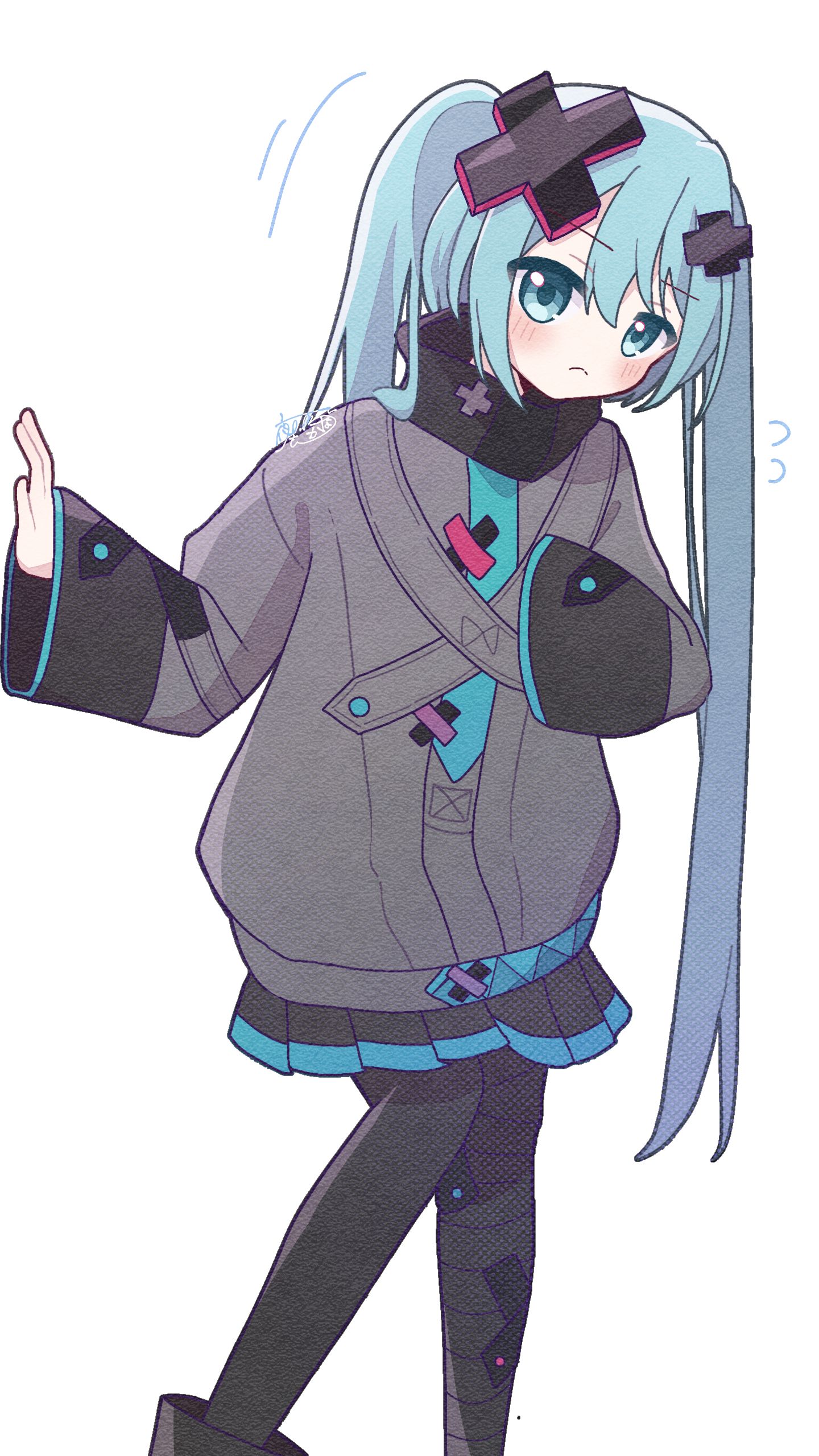 ✖ミク✖-插图illustration