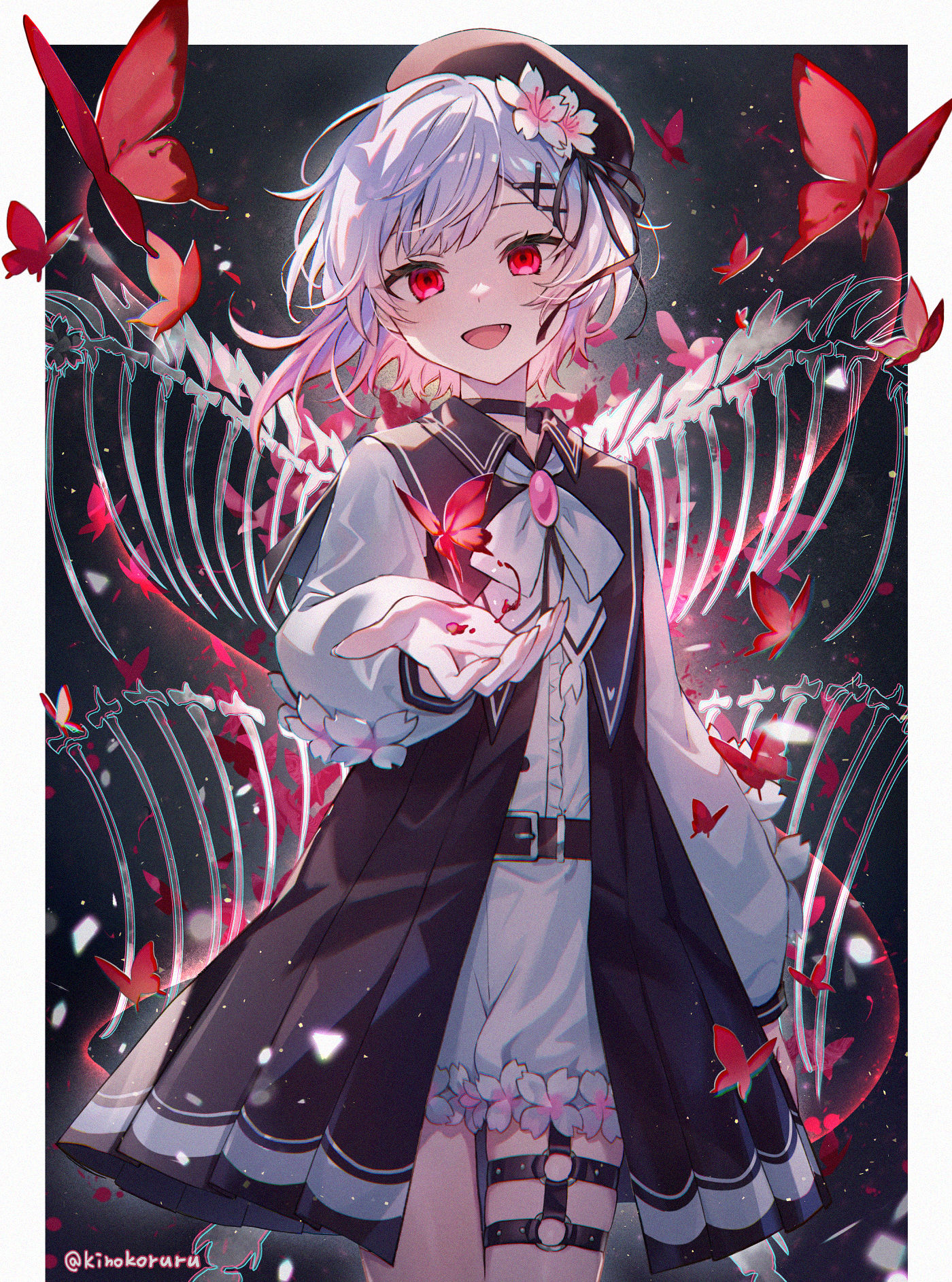 桜羽エマ插画图片壁纸