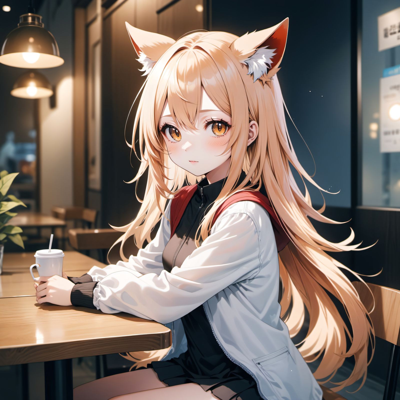 咖啡厅头像同人高清图