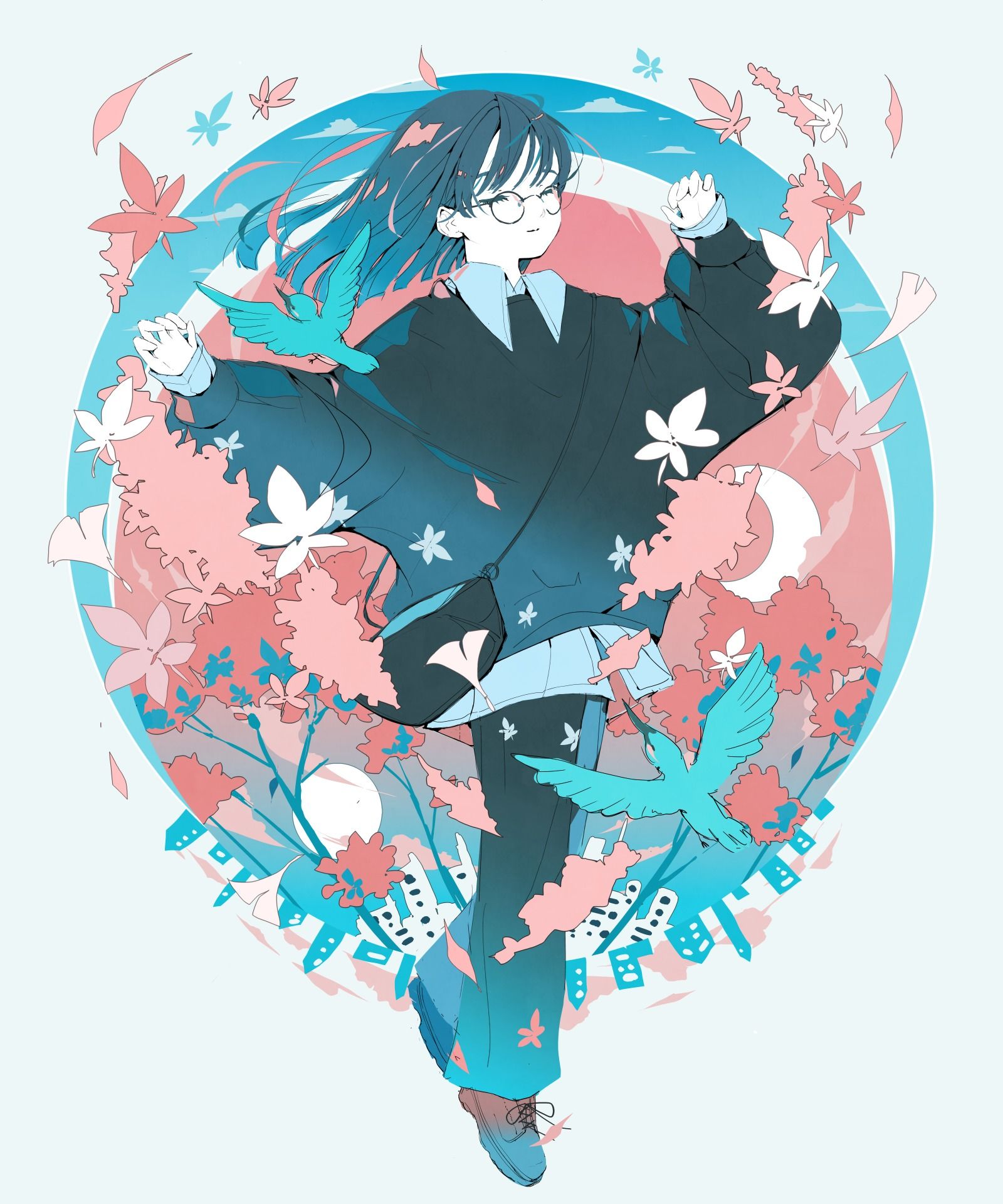 お眼鏡にかなう秋空風景。