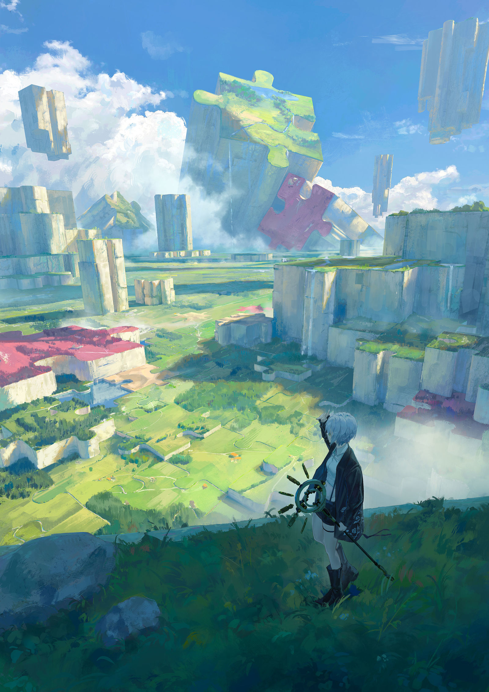 テクスチャ・バグ插画图片壁纸