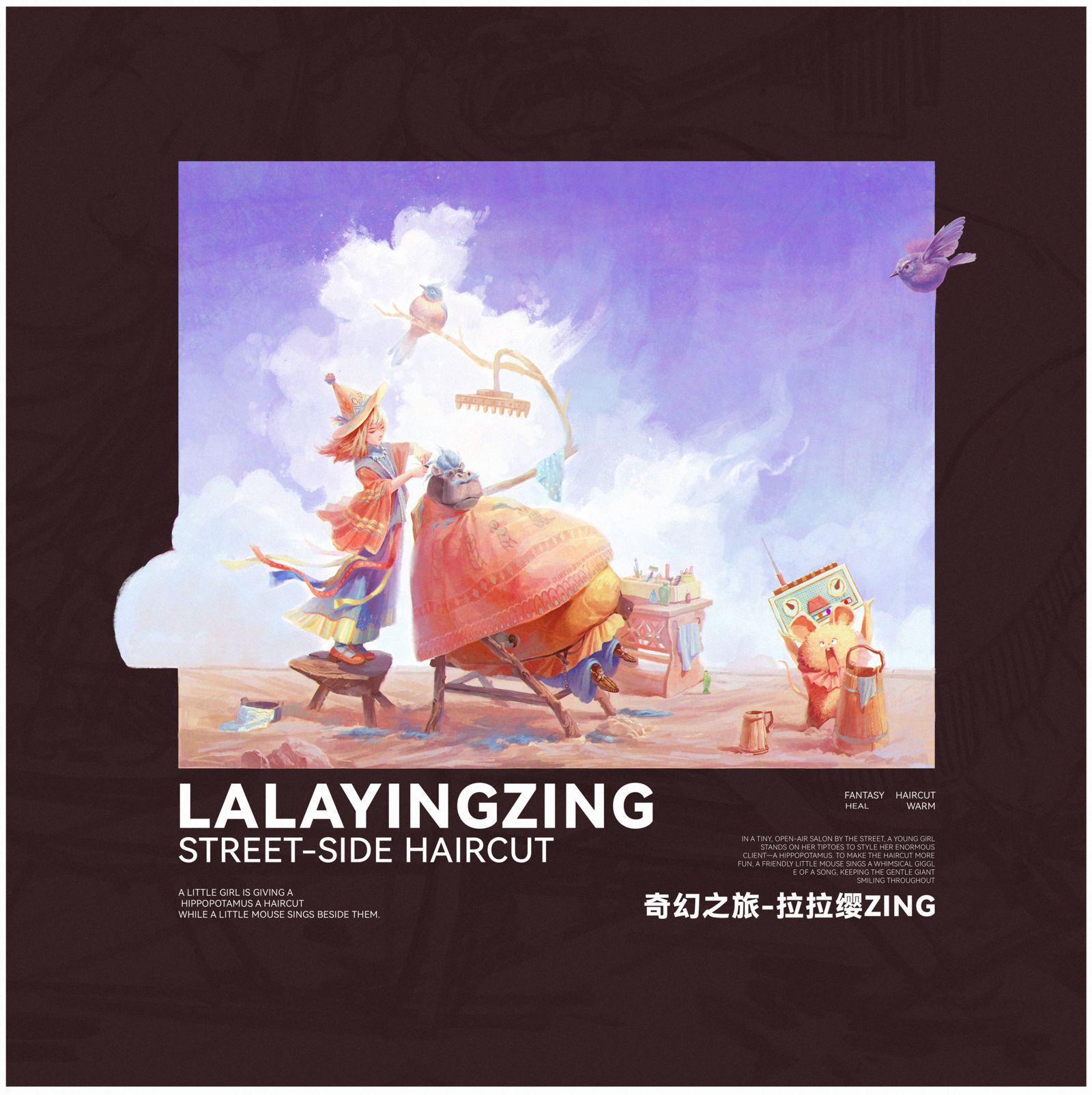 【奇幻之旅】--- 街边理发