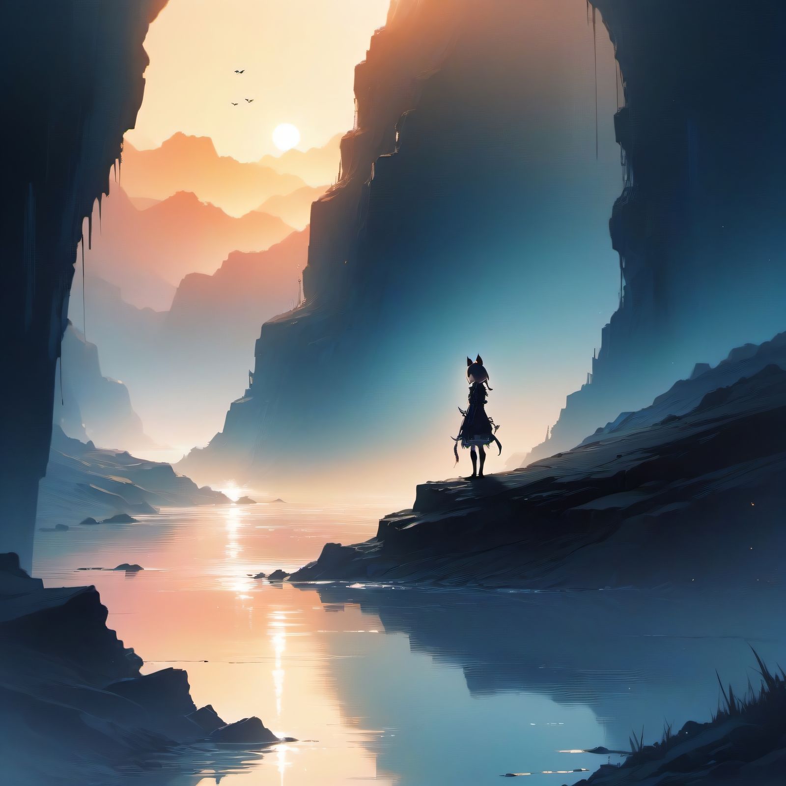 远景测试（细节3+一般画质+方图+进阶模式）头像同人高清图