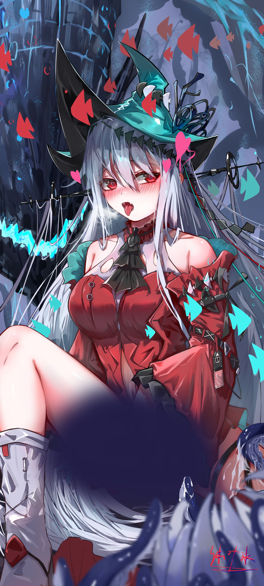 蒂蒂呀~●ｖ●-明日方舟斯卡蒂