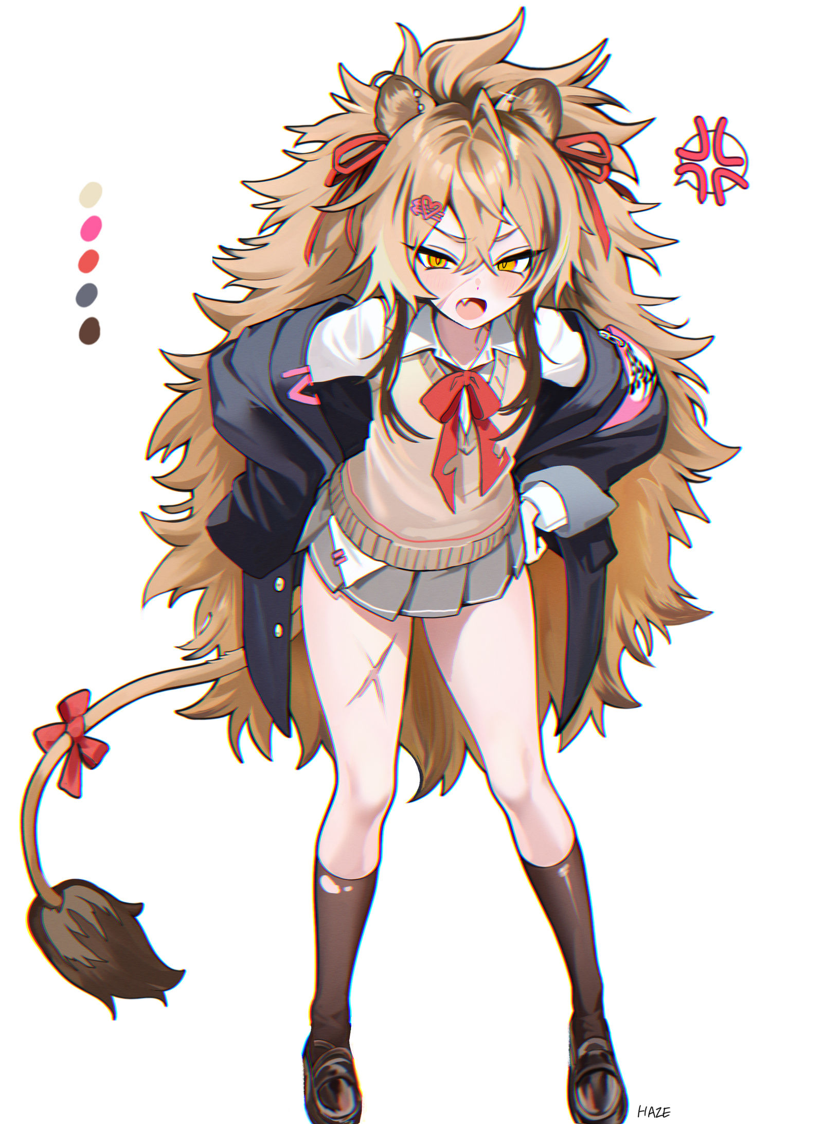 LEON-pixivFallEffect女孩子