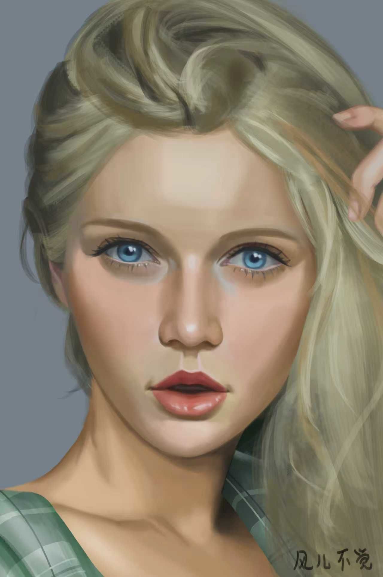 照片练习-厚涂头像