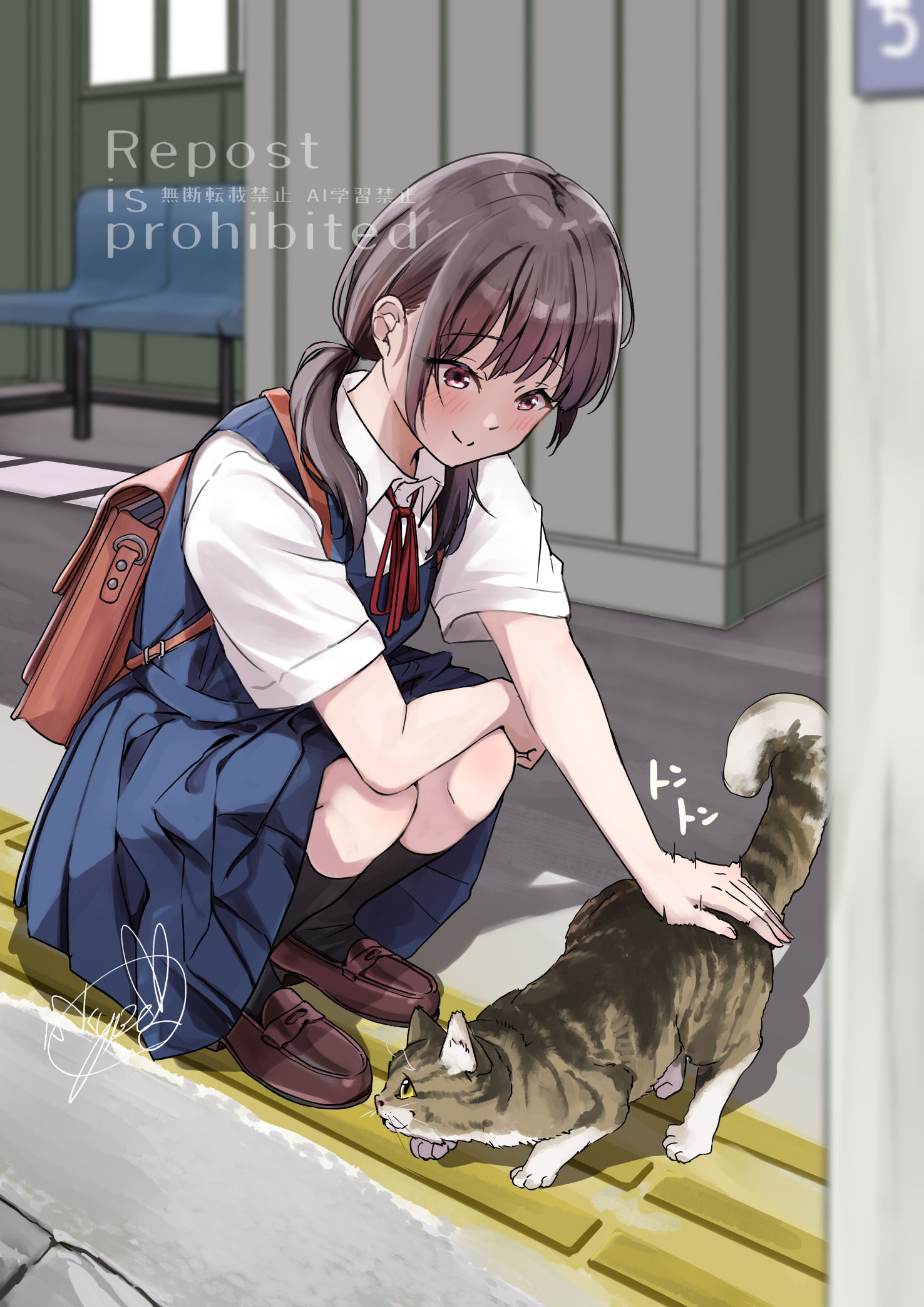 日課-腰トントン-原创女孩子