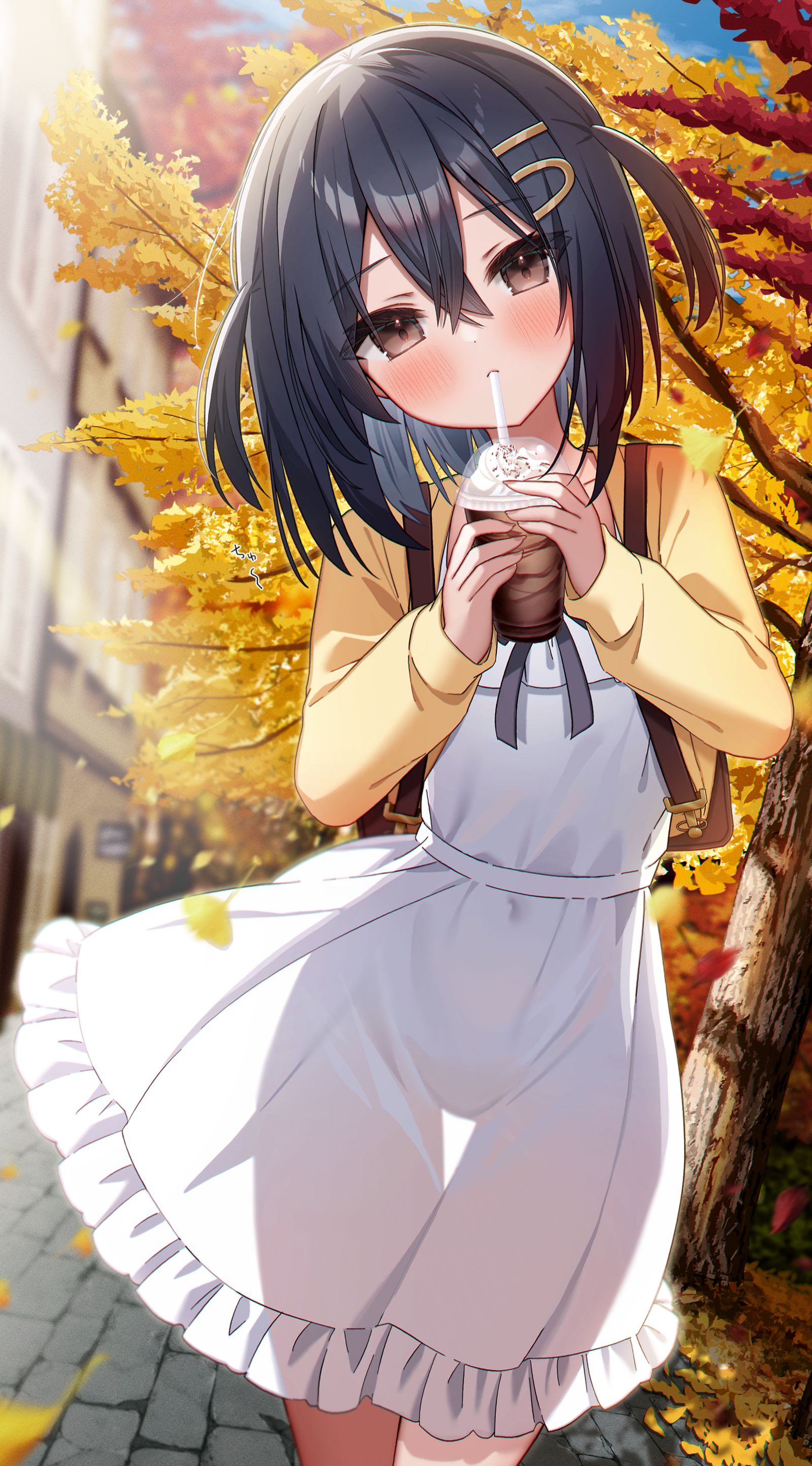 目のやり場に困る妹ちゃん插画图片壁纸