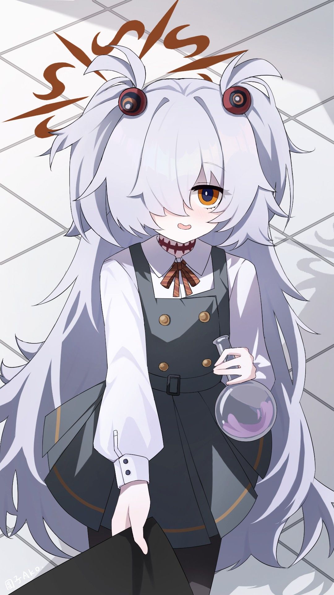 小鹿江插画图片壁纸